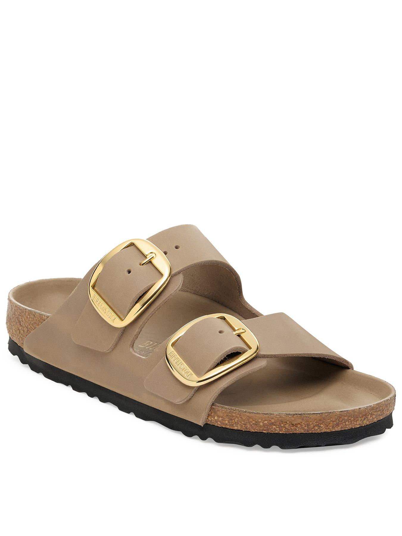 Image 2 of 5 of Birkenstock Womens Arizona Big Buckle Oiled Leather Sandal - Tabacco Brown