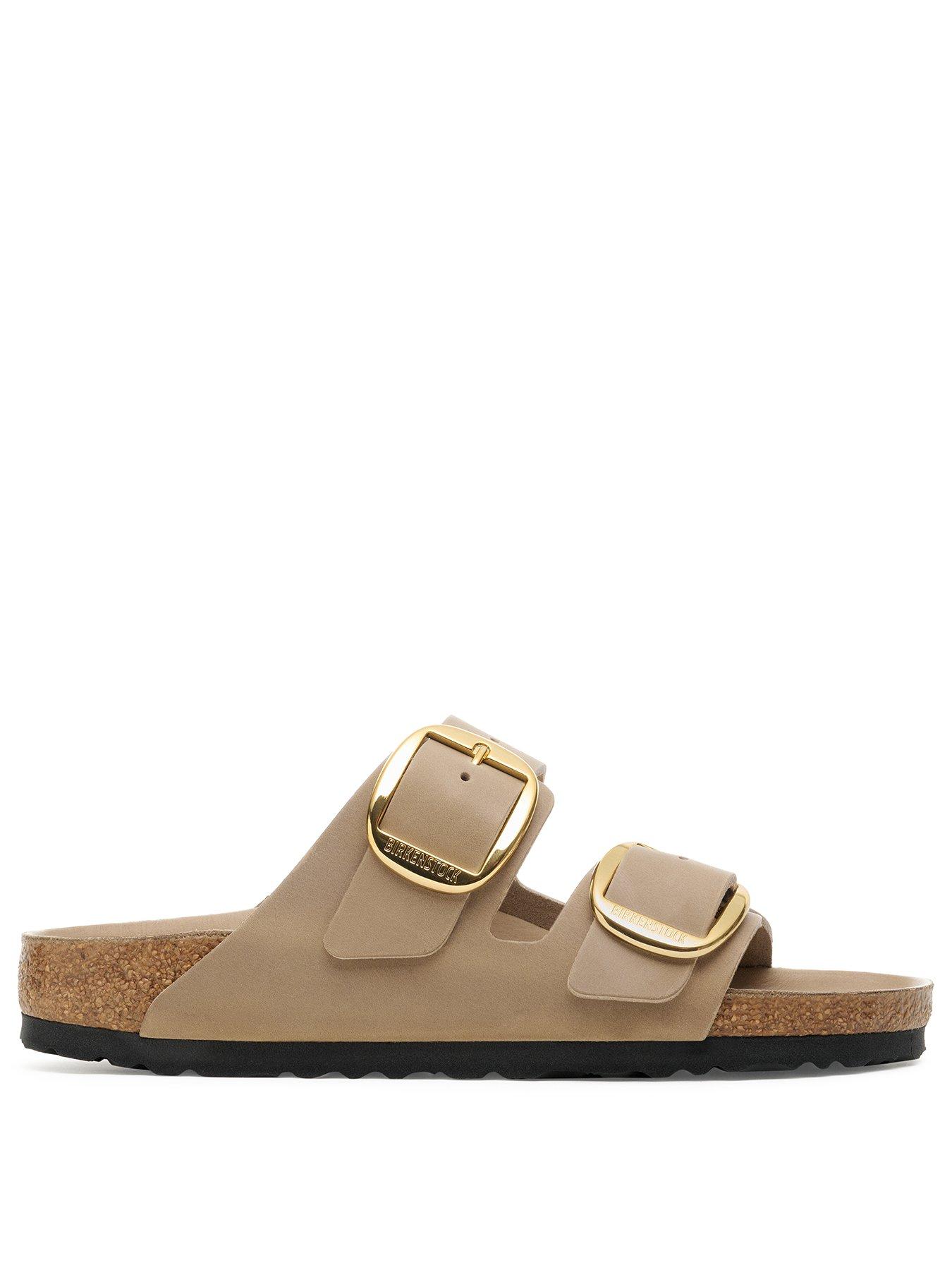Image 3 of 5 of Birkenstock Womens Arizona Big Buckle Oiled Leather Sandal - Tabacco Brown