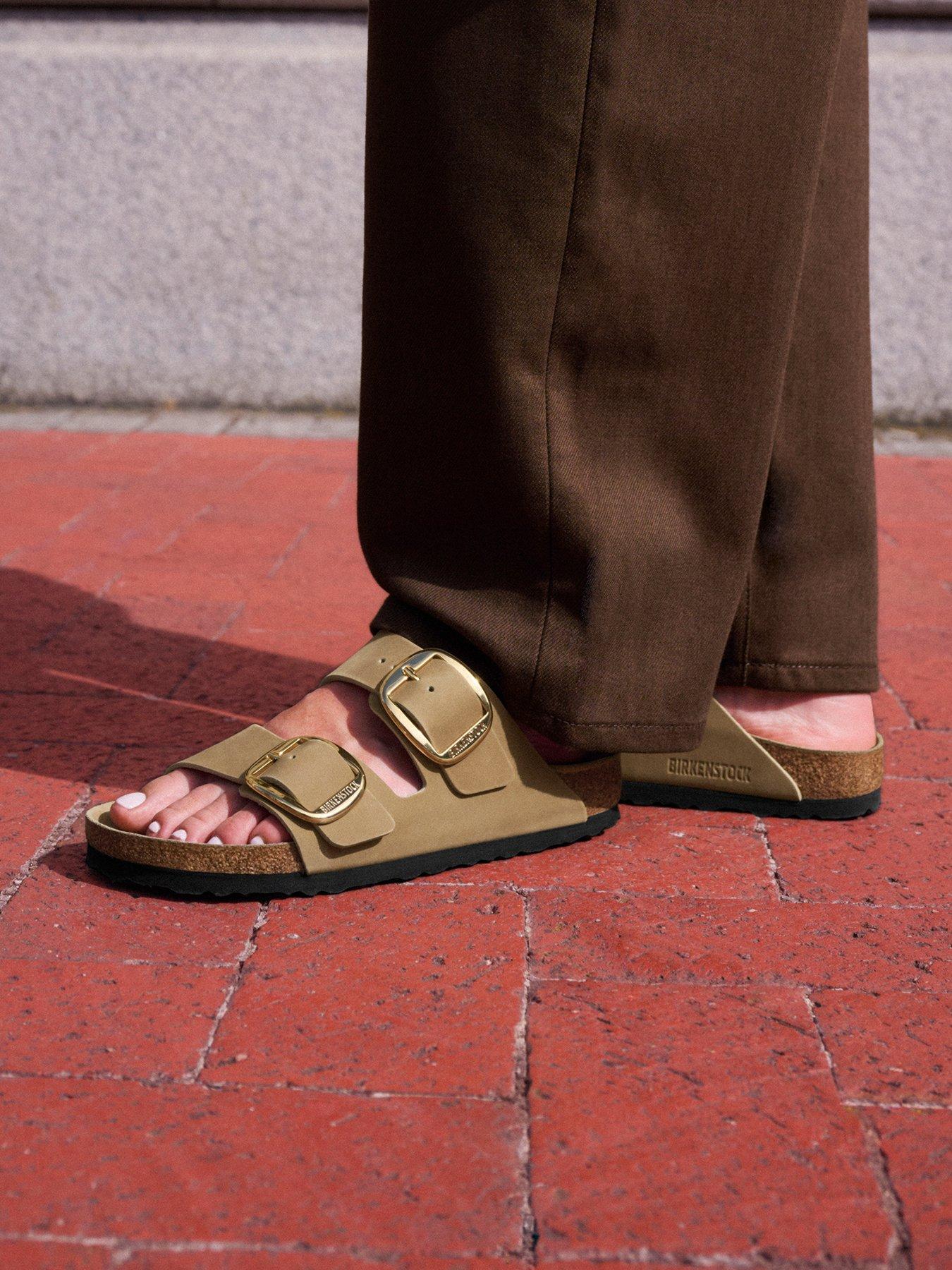 Image 5 of 5 of Birkenstock Womens Arizona Big Buckle Oiled Leather Sandal - Tabacco Brown