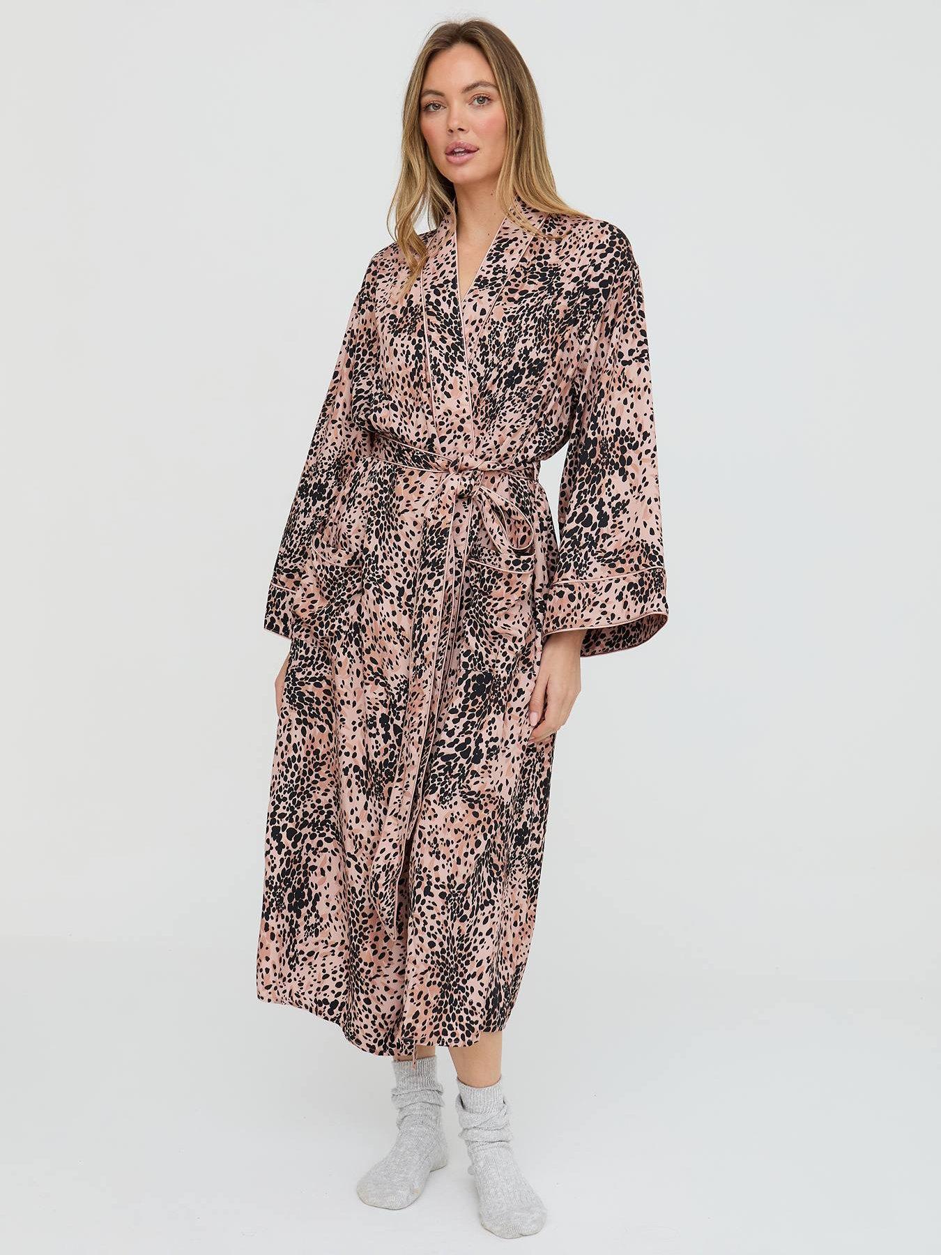  image of lily-lionel-corina-leopard-robe-brown