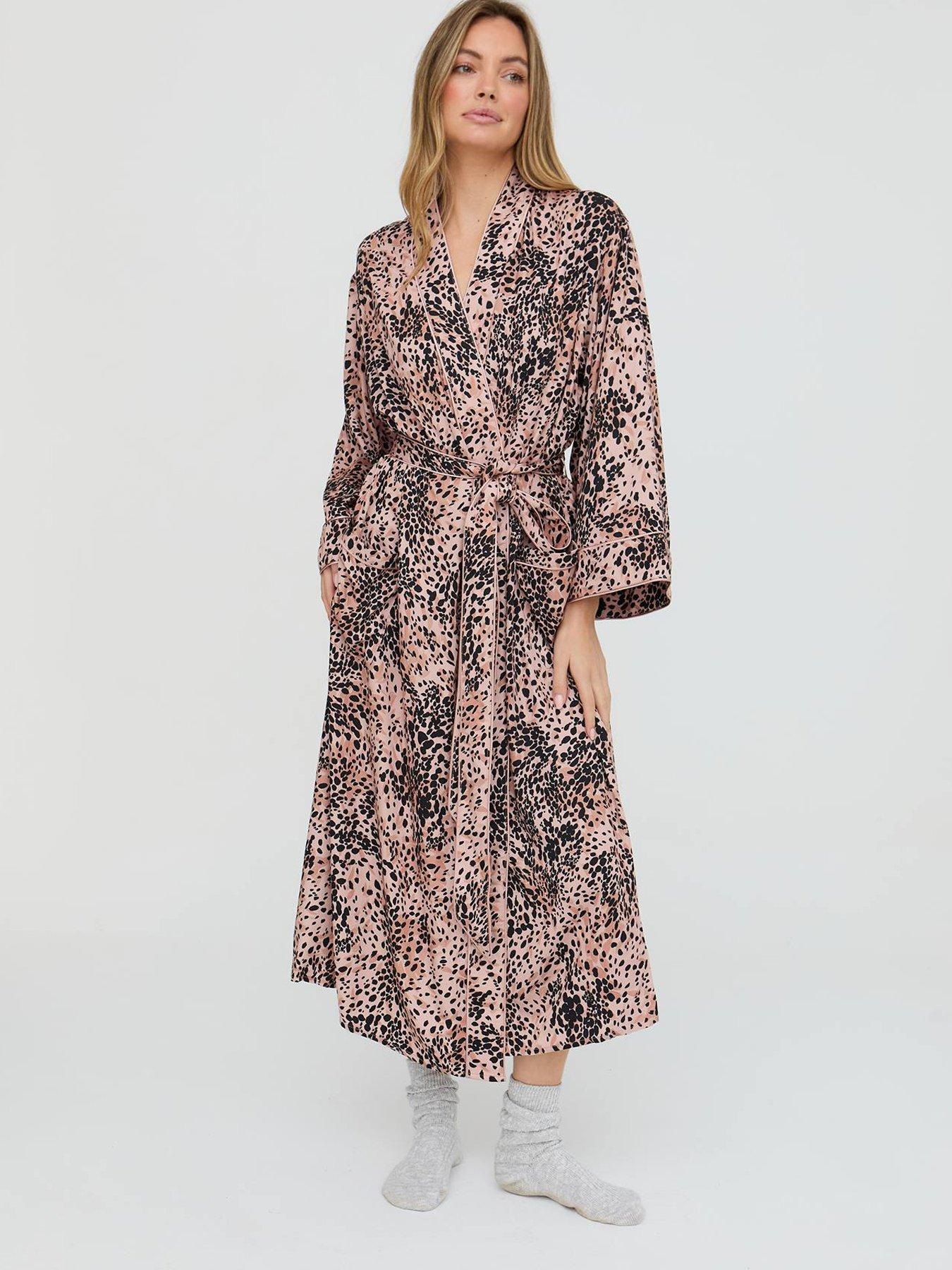  image of lily-lionel-corina-leopard-robe-brown