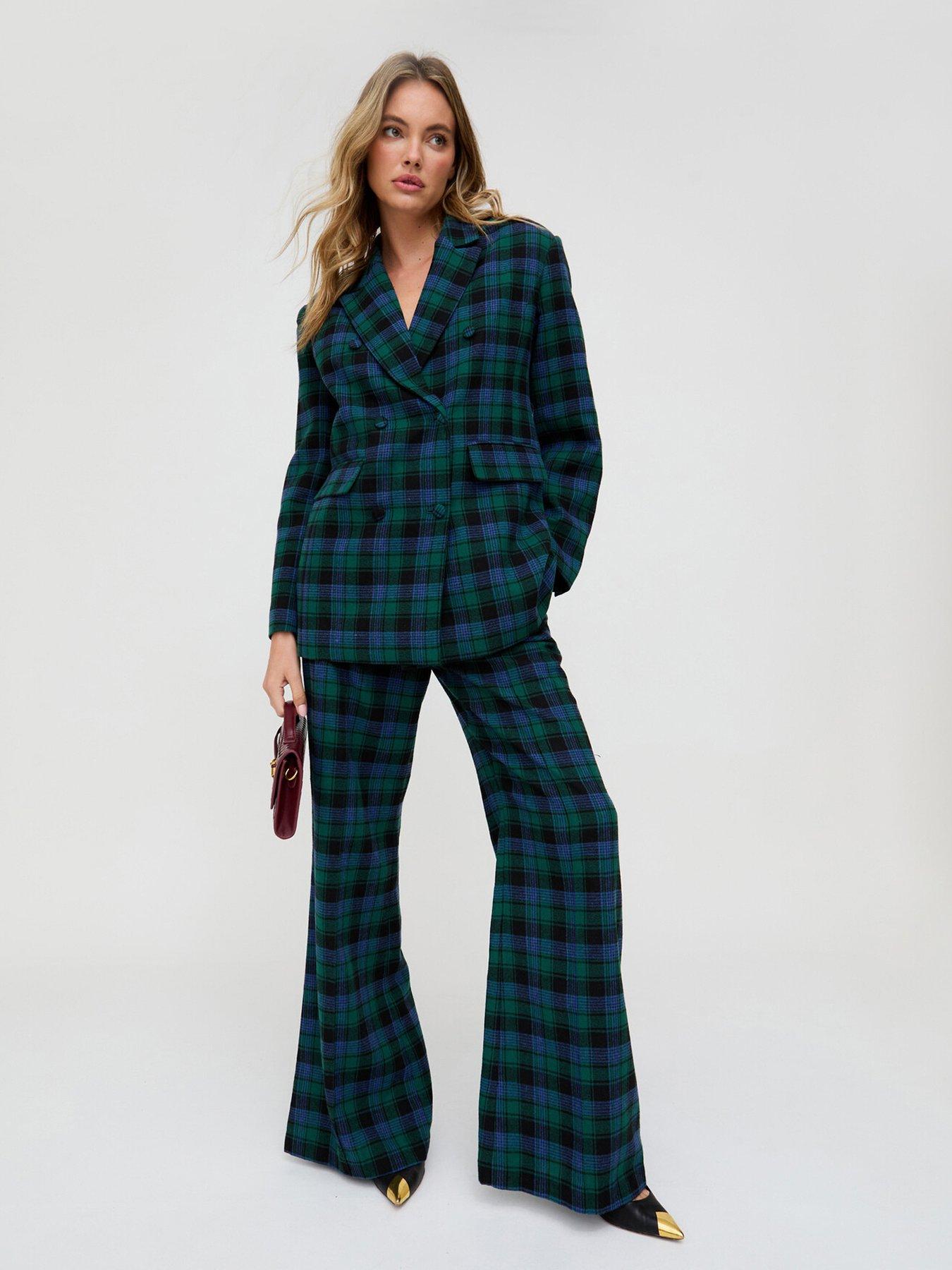  image of lily-lionel-zena-jacket-bluegreen-check