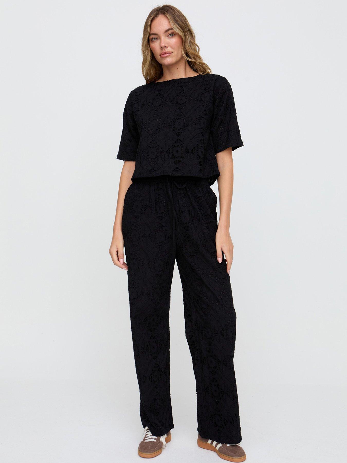  image of raffya-opal-trousers-black