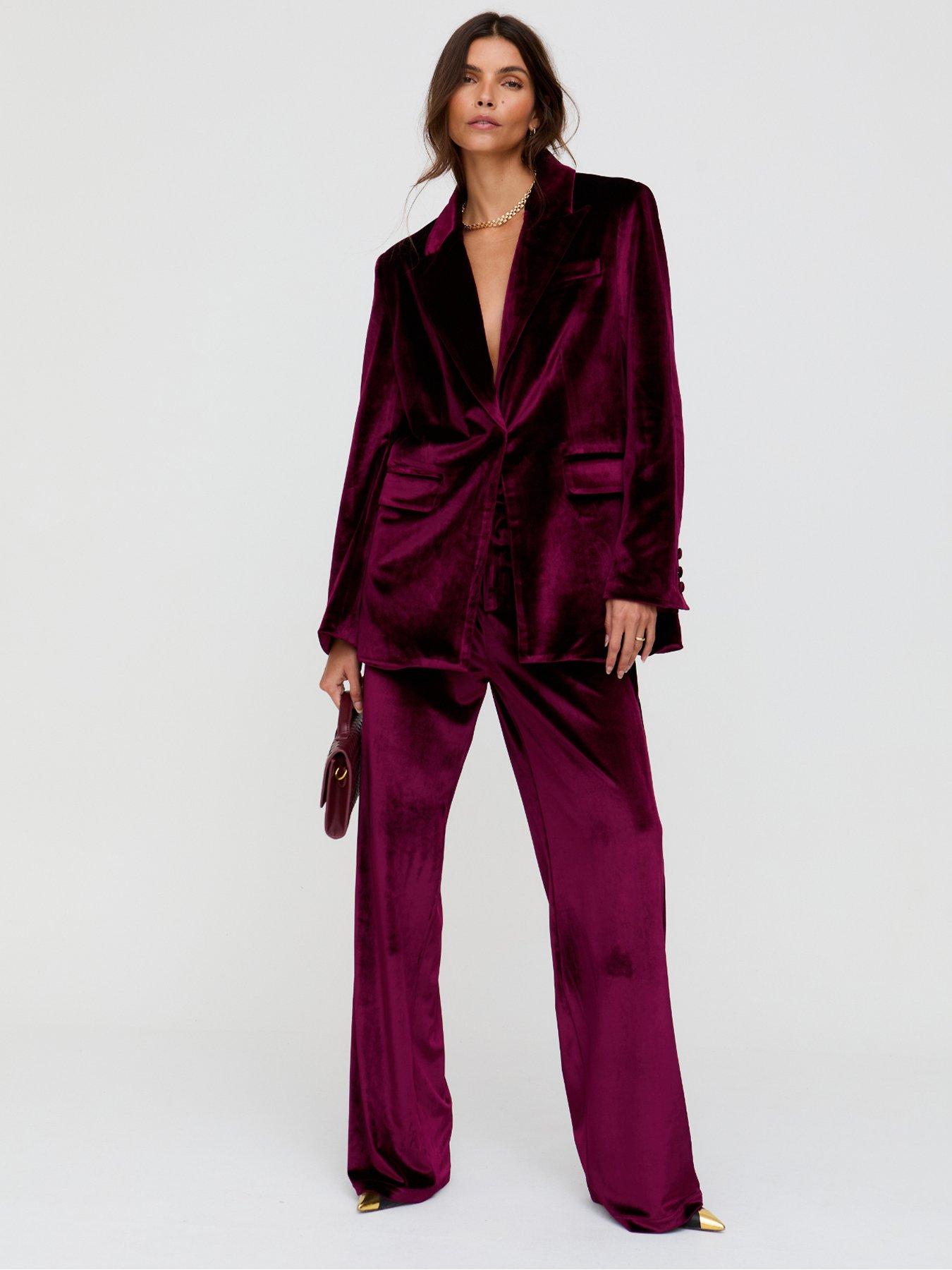  image of lily-lionel-valerie-suit-burgundy