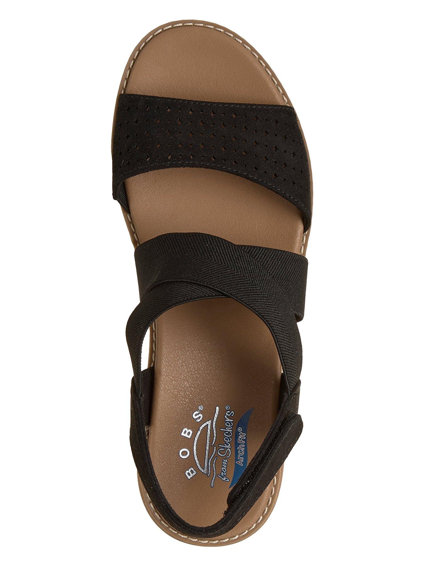 Image 3 of 5 of Skechers Arch Fit Oasis B Perf Sandal - Black Microfiber