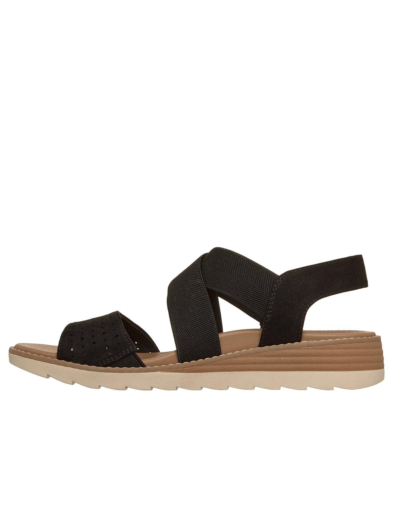 Image 5 of 5 of Skechers Arch Fit Oasis B Perf Sandal - Black Microfiber