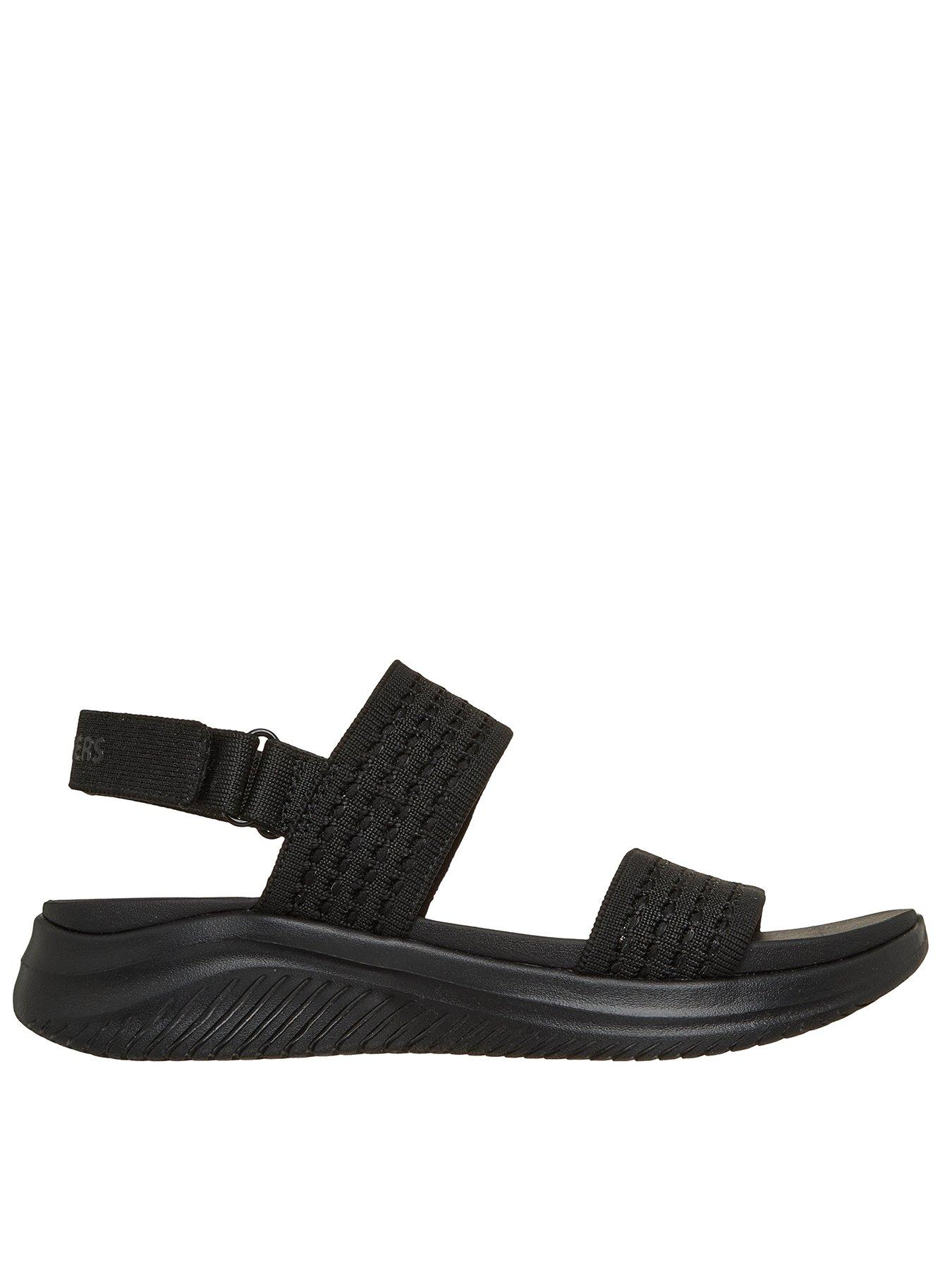 Skechers Ultra Flex 3.0 Sandal - Black