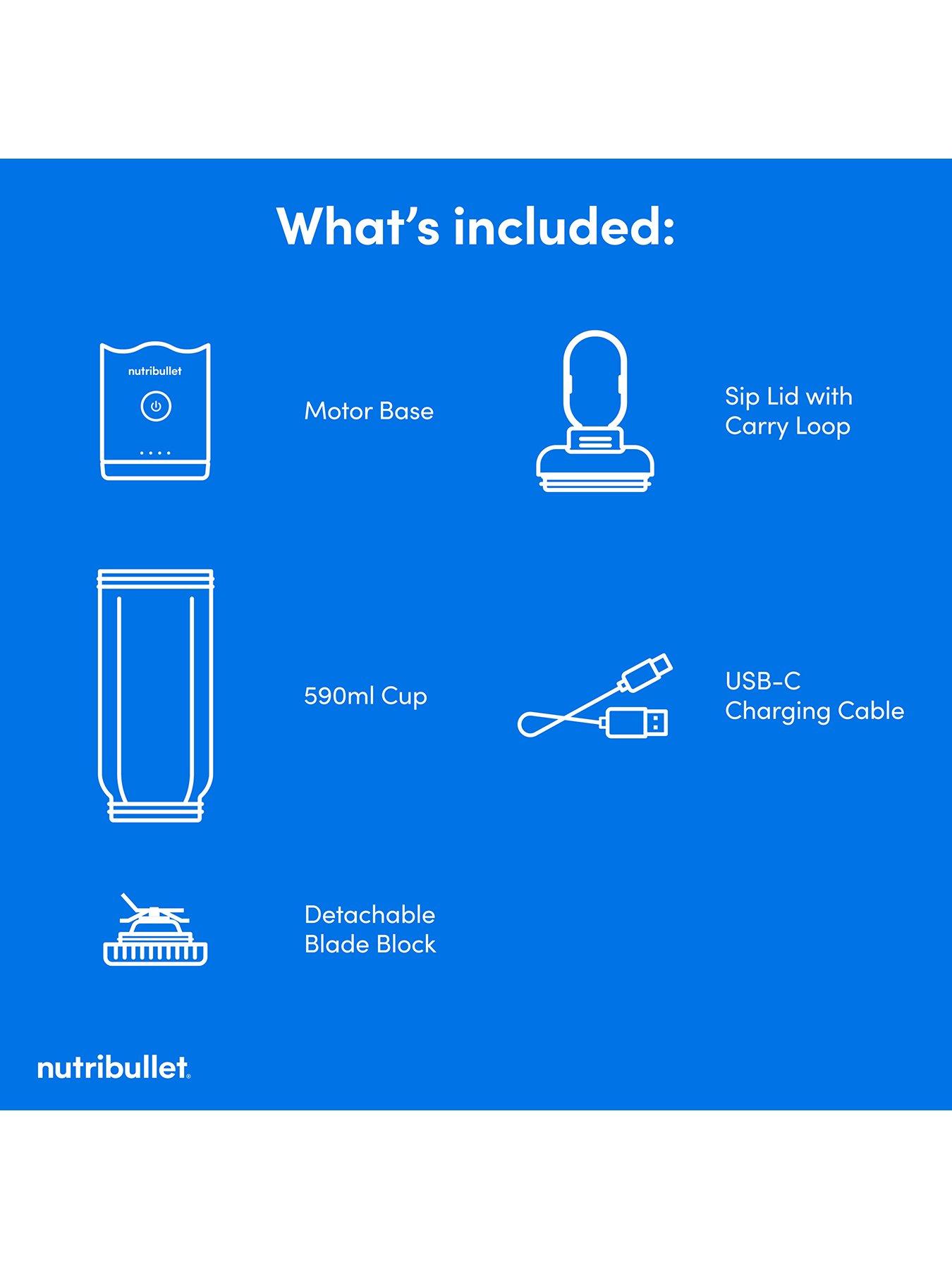Image 7 of 7 of NUTRIBULLET Flex Portable Graphite