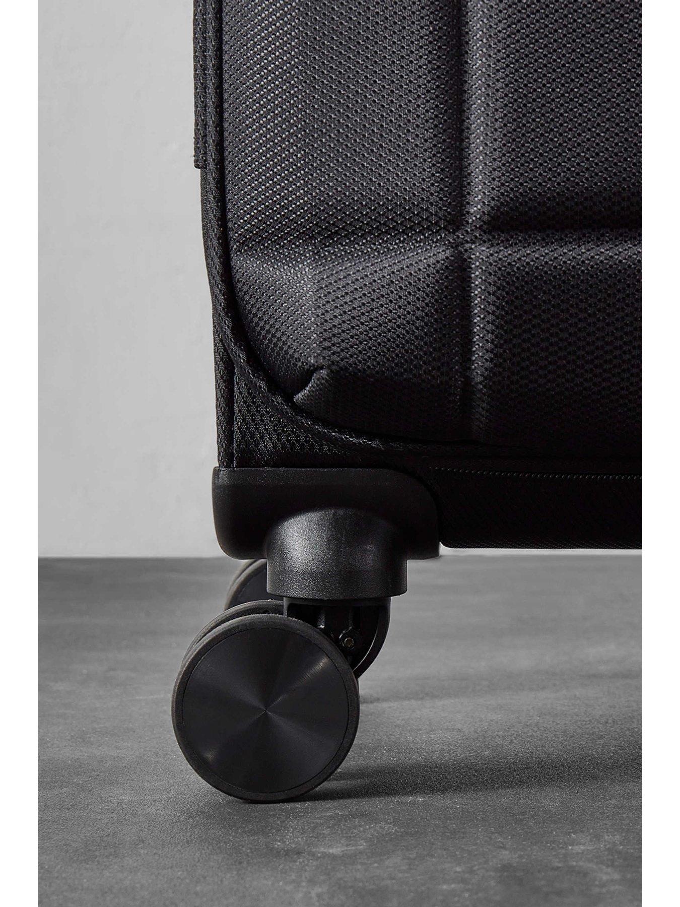 Image 3 of 5 of Rock Luggage Tokyo Black Cabin Suitcase