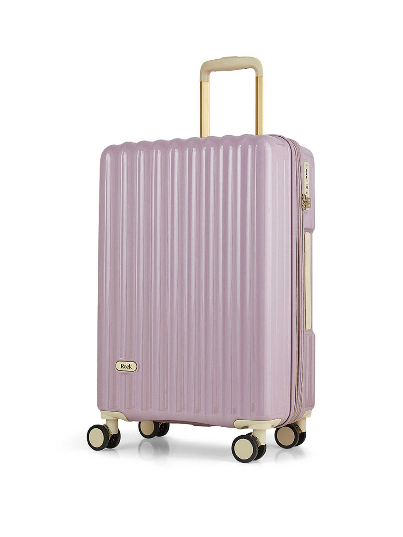 Rock Luggage Primrose Purple Medium Suitcase