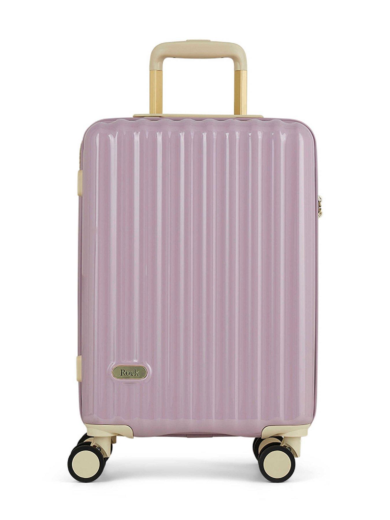  image of rock-luggage-primrose-purple-cabin-suitcase