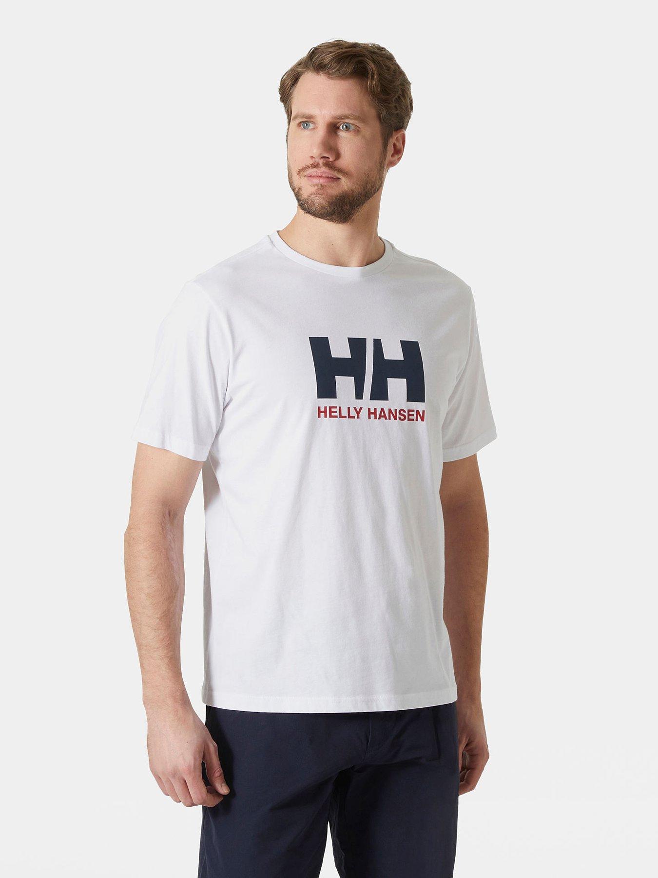 Helly Hansen Mens HH Logo Short Sleeve T-Shirt - White