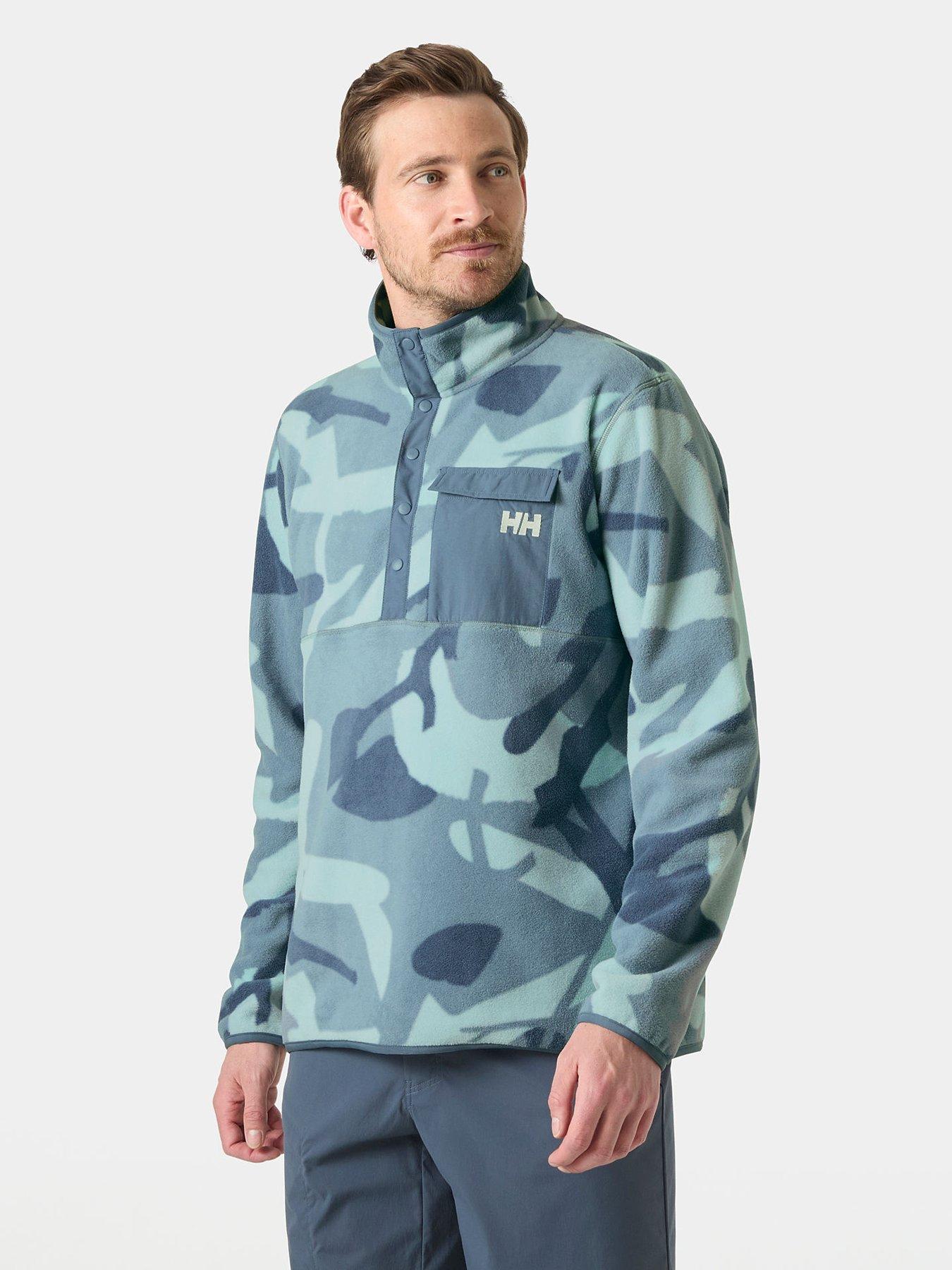  image of helly-hansen-mens-maridalen-printed-fleece-blue