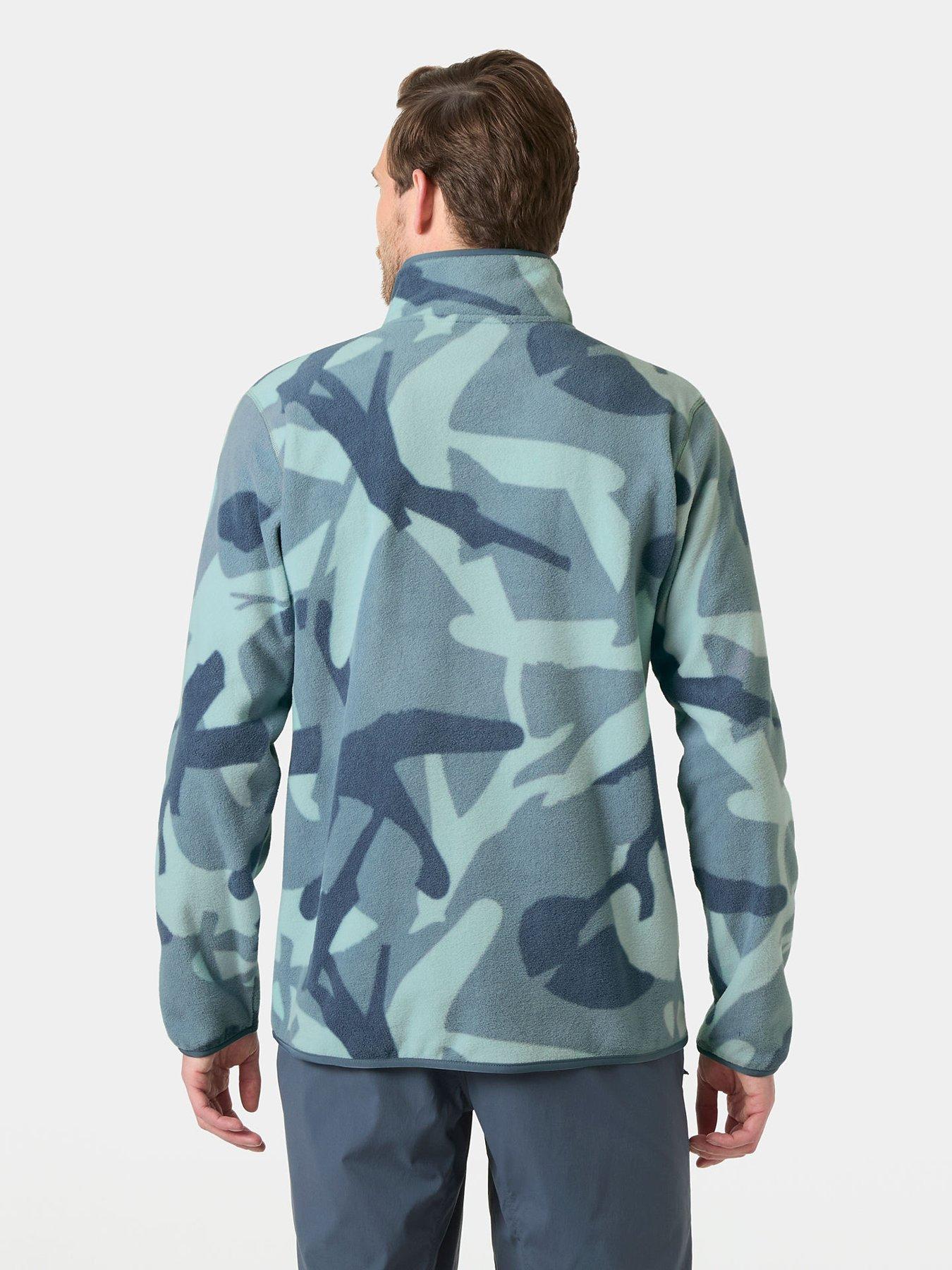 image of helly-hansen-mens-maridalen-printed-fleece-blue