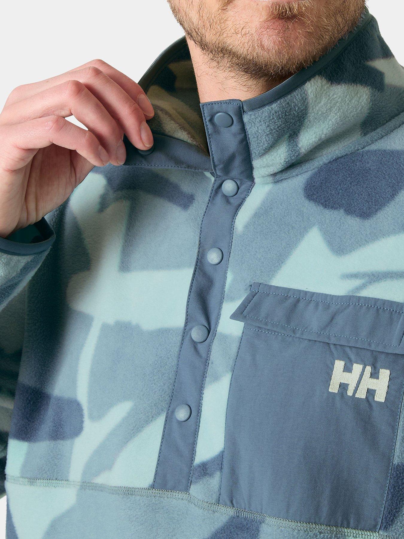  image of helly-hansen-mens-maridalen-printed-fleece-blue