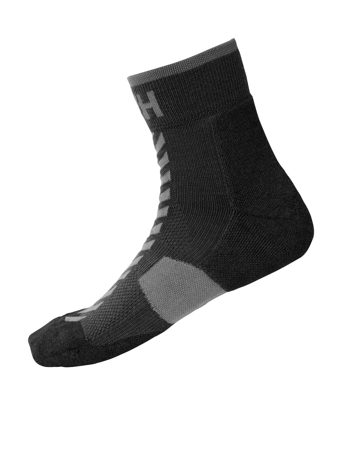 Helly Hansen Mens Hiking Quarter Sock - Black