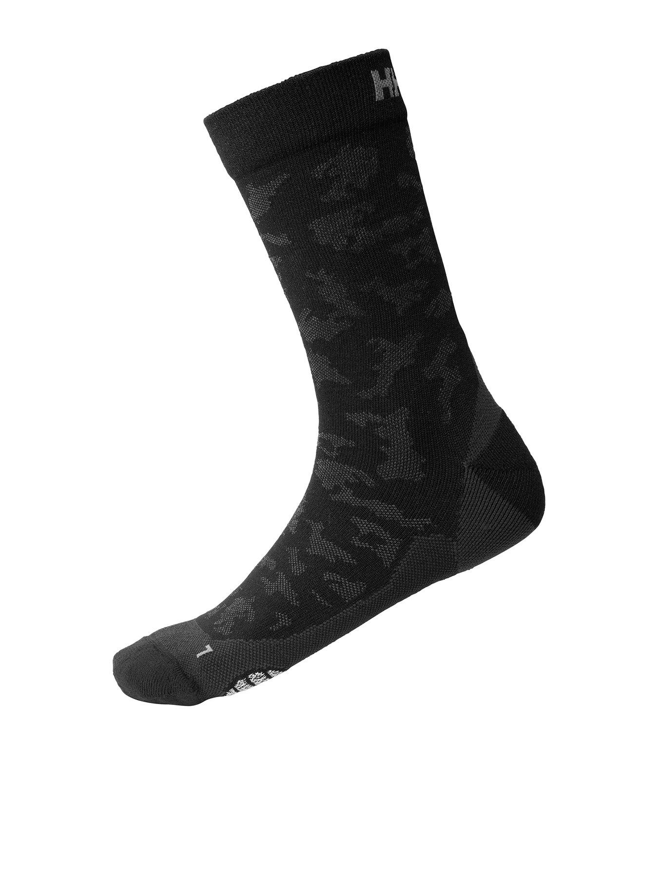 Helly Hansen Mens Trail Crew Sock - Black