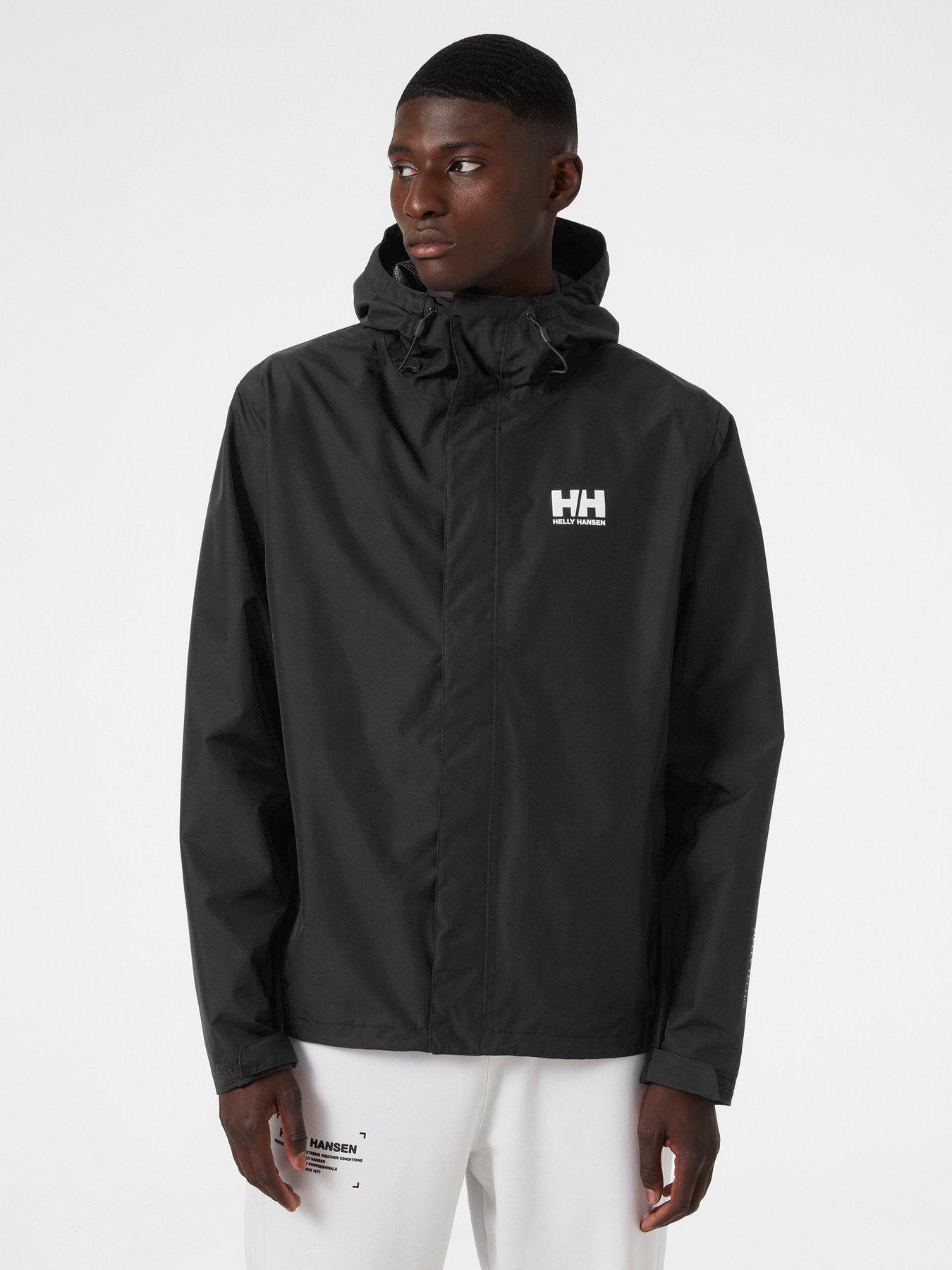 front image of helly-hansen-mens-seven-j-jacket-black