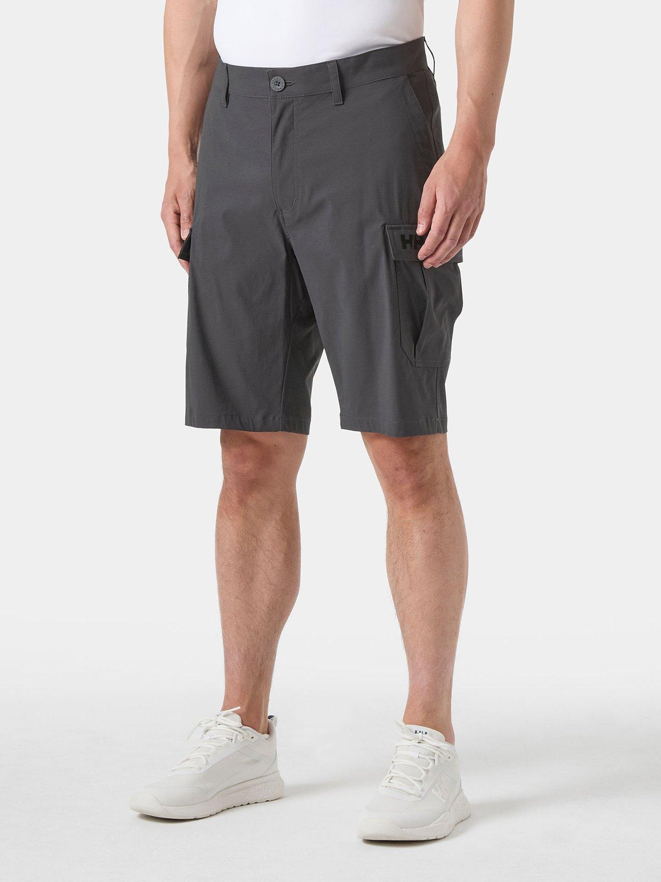 image of helly-hansen-mens-hh-11-inch-cargo-shorts-grey