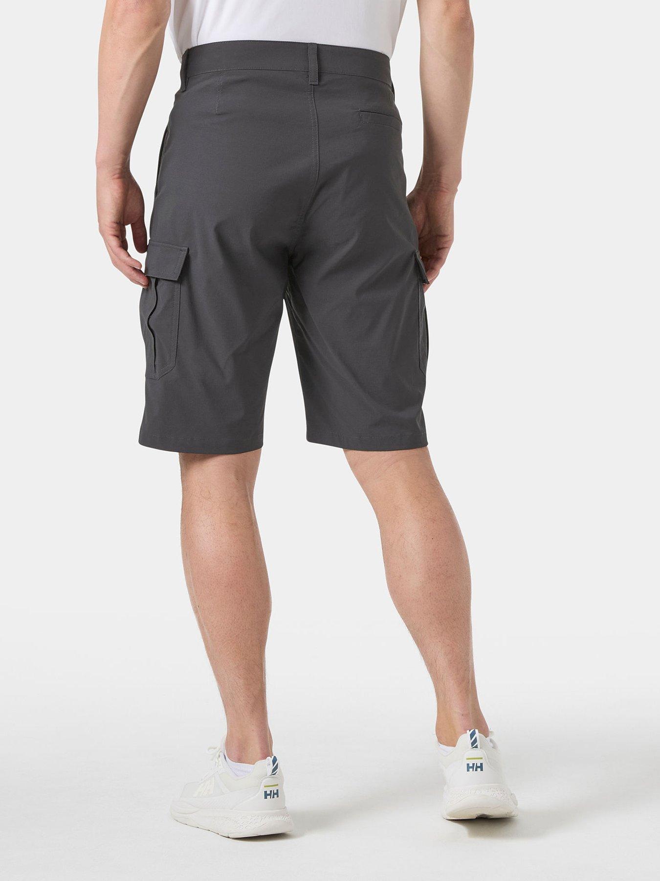  image of helly-hansen-mens-hh-11-inch-cargo-shorts-grey