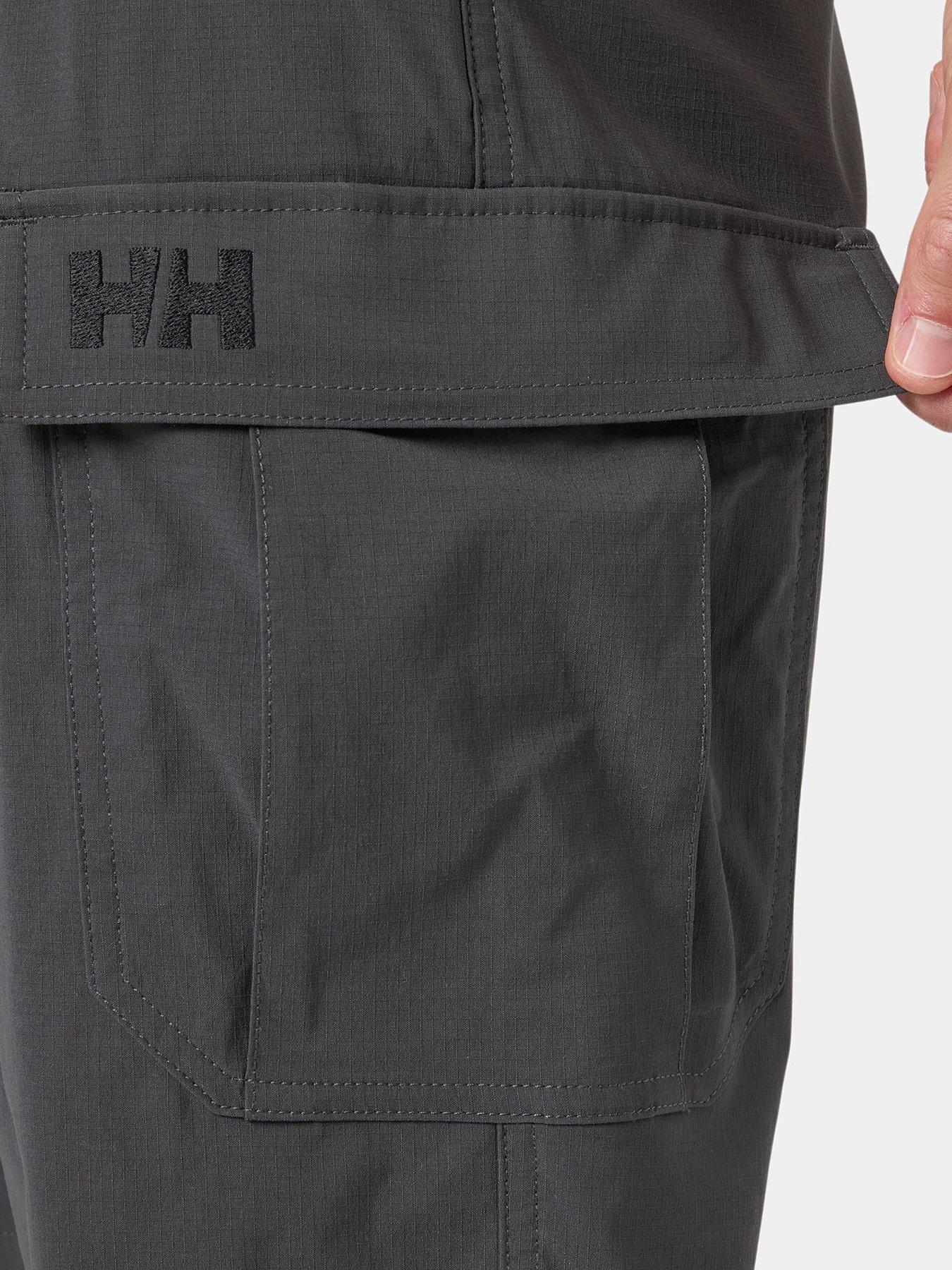  image of helly-hansen-mens-hh-11-inch-cargo-shorts-grey