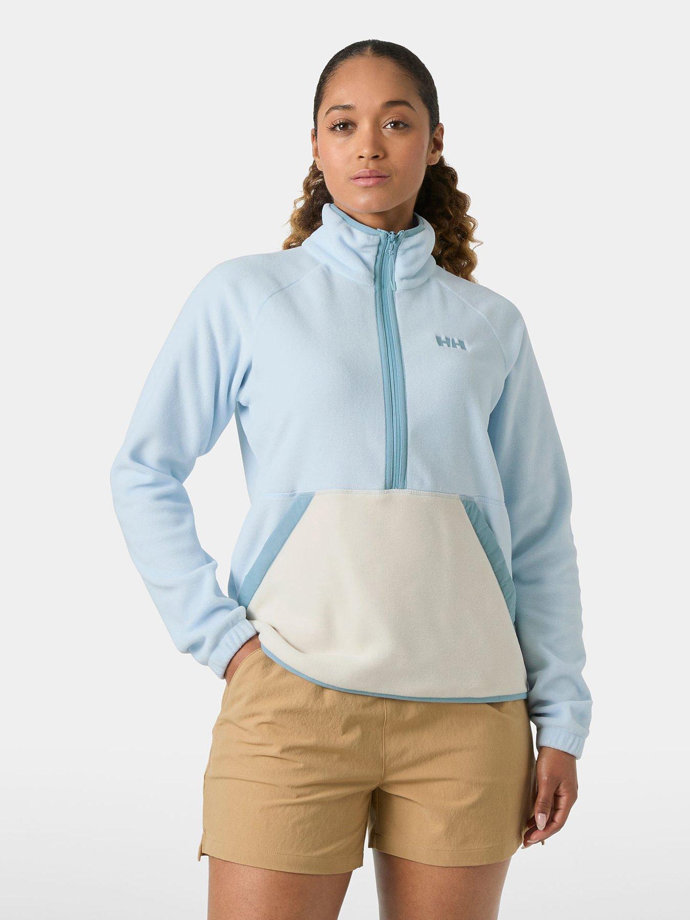  image of helly-hansen-womens-rig-fleece-12-zip-blue