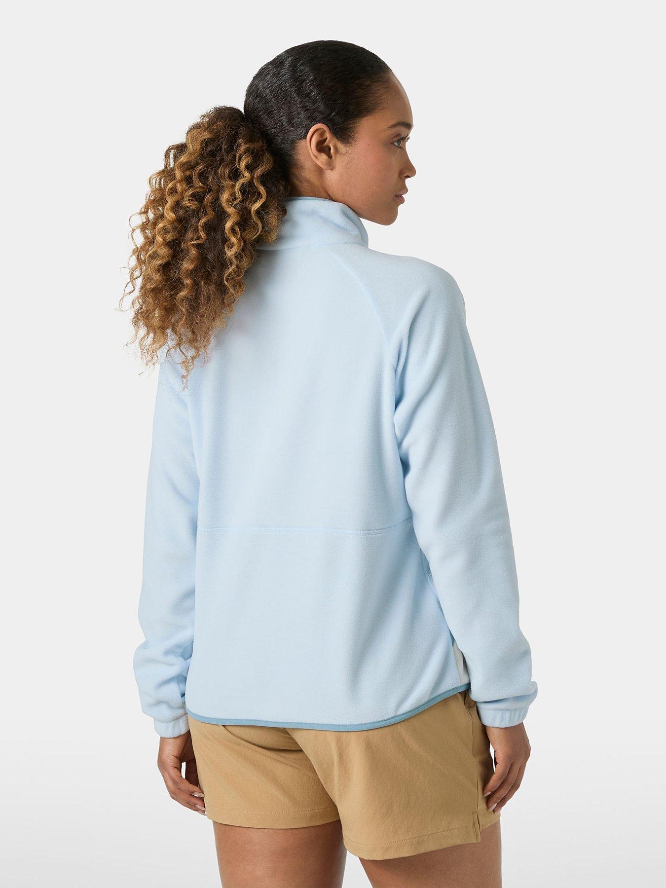  image of helly-hansen-womens-rig-fleece-12-zip-blue