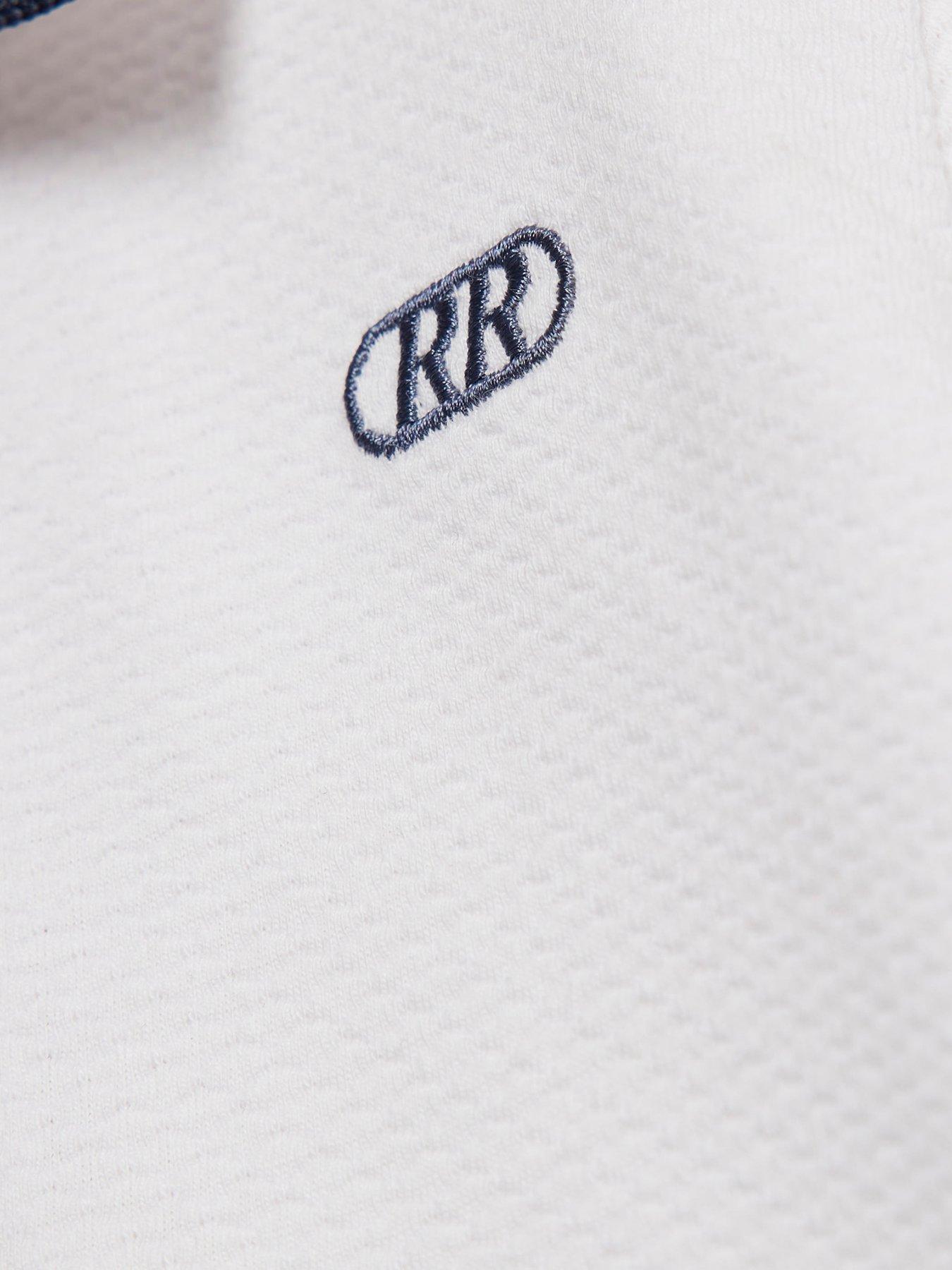 Image 3 of 4 of River Island Mini Boys 2 Pack Polo Shirts - White/Blue