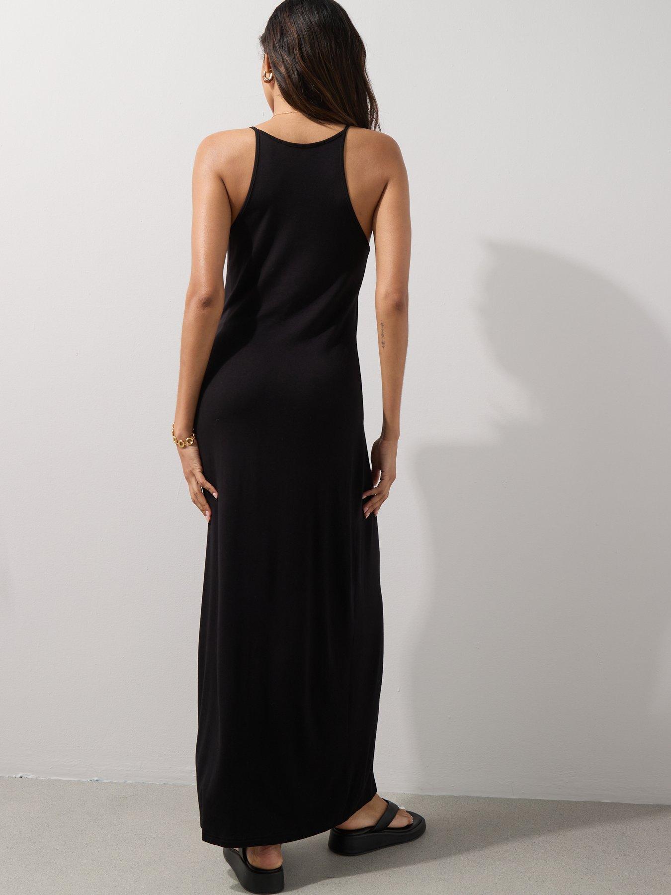 black evening dresses for plus size women Gorgeous Black Evening Dresses Plus Size Evening Dress Chiffon Lace Applique Illusion Short Sleeves Floor Length Wedding Guest Dress