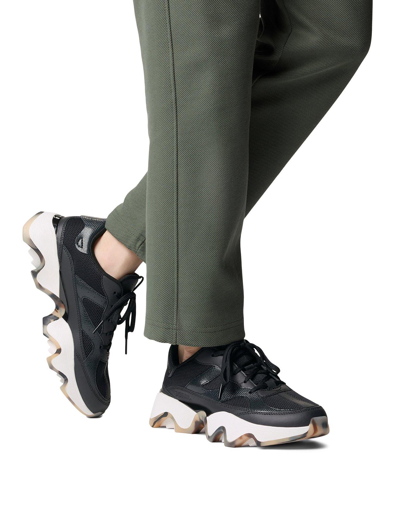  image of sorel-womens-kinetic-array-trainers-black