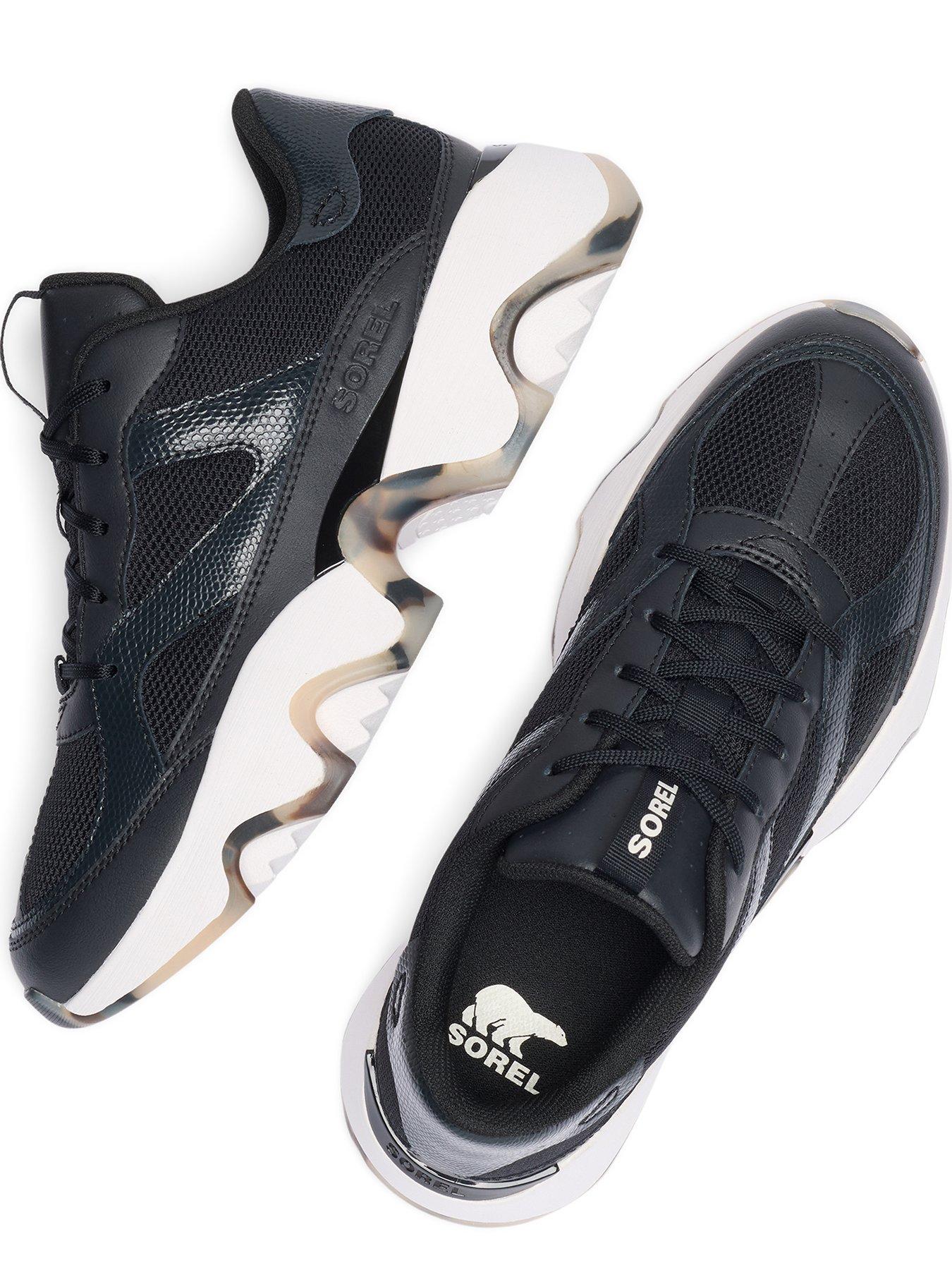  image of sorel-womens-kinetic-array-trainers-black