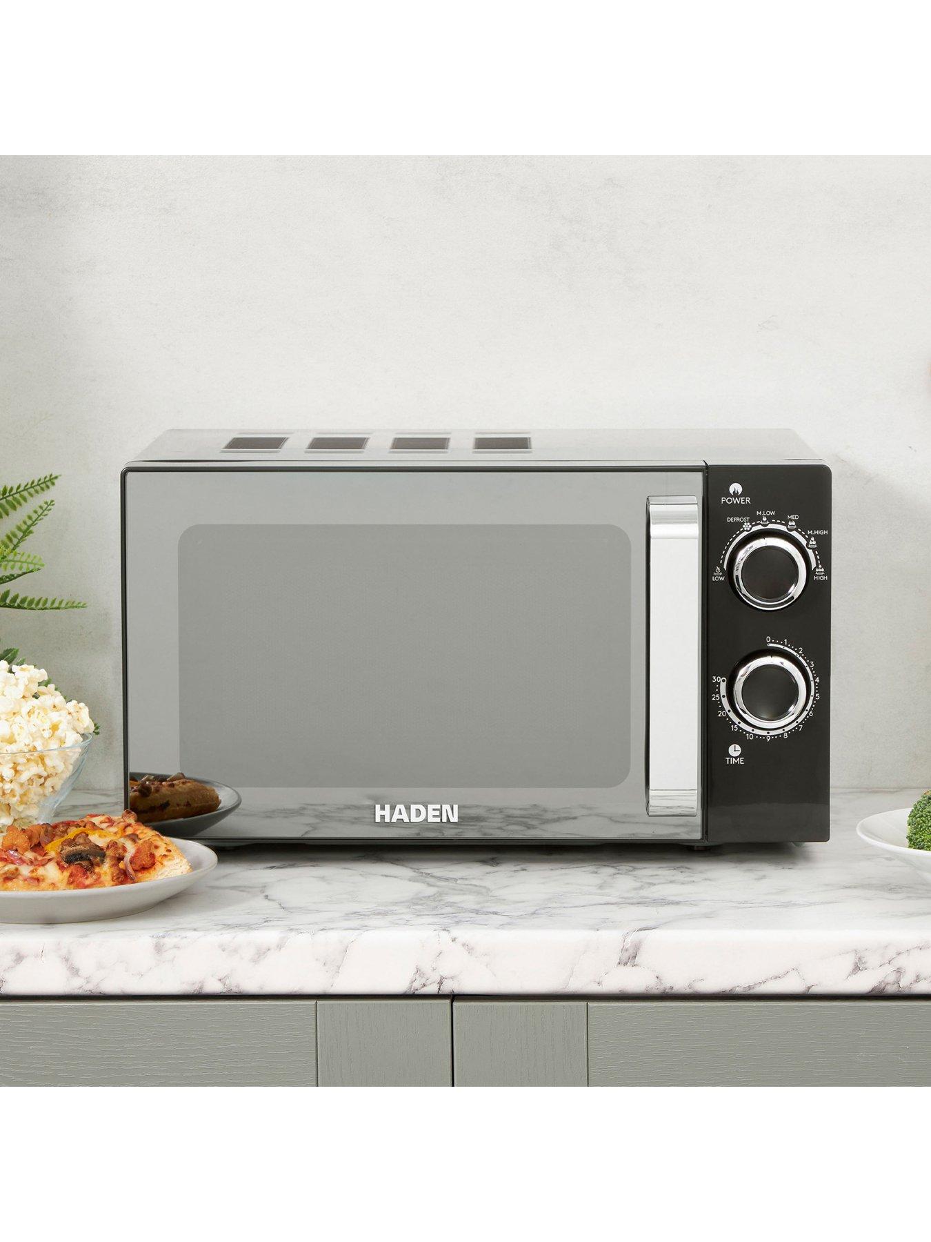  image of haden-20l-800wnbspmicrowave-with-mirror-door-black