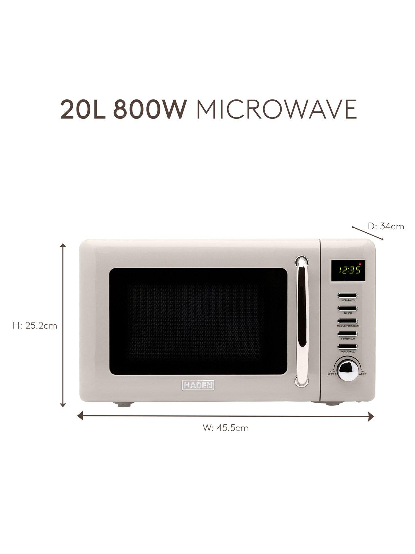 Image 6 of 7 of Haden 20L 800W&nbsp;Microwave - Putty
