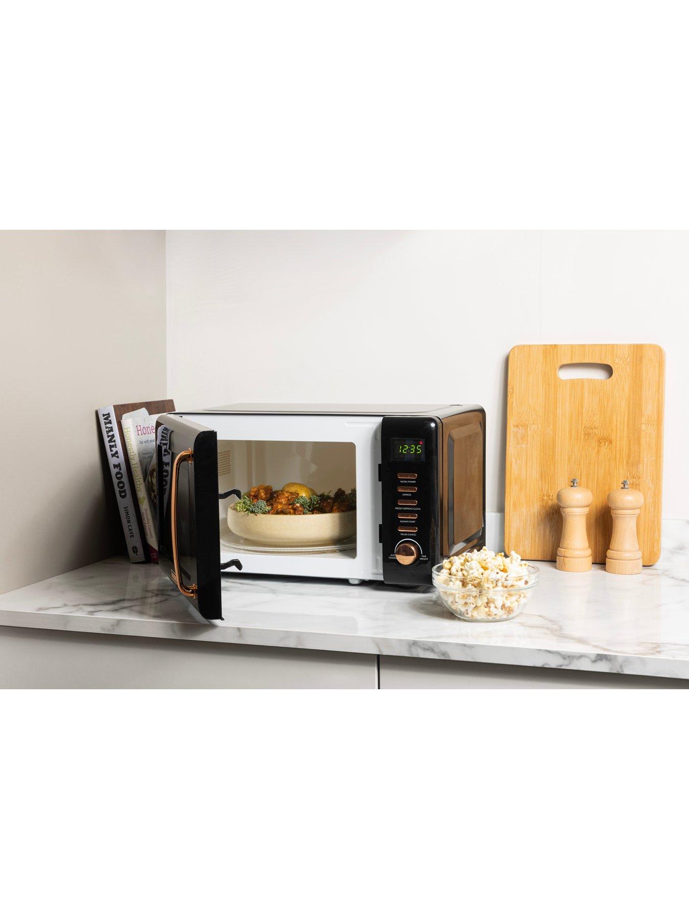 Image 2 of 7 of Haden 20L 800w&nbsp;Microwave -&nbsp;Black/Copper