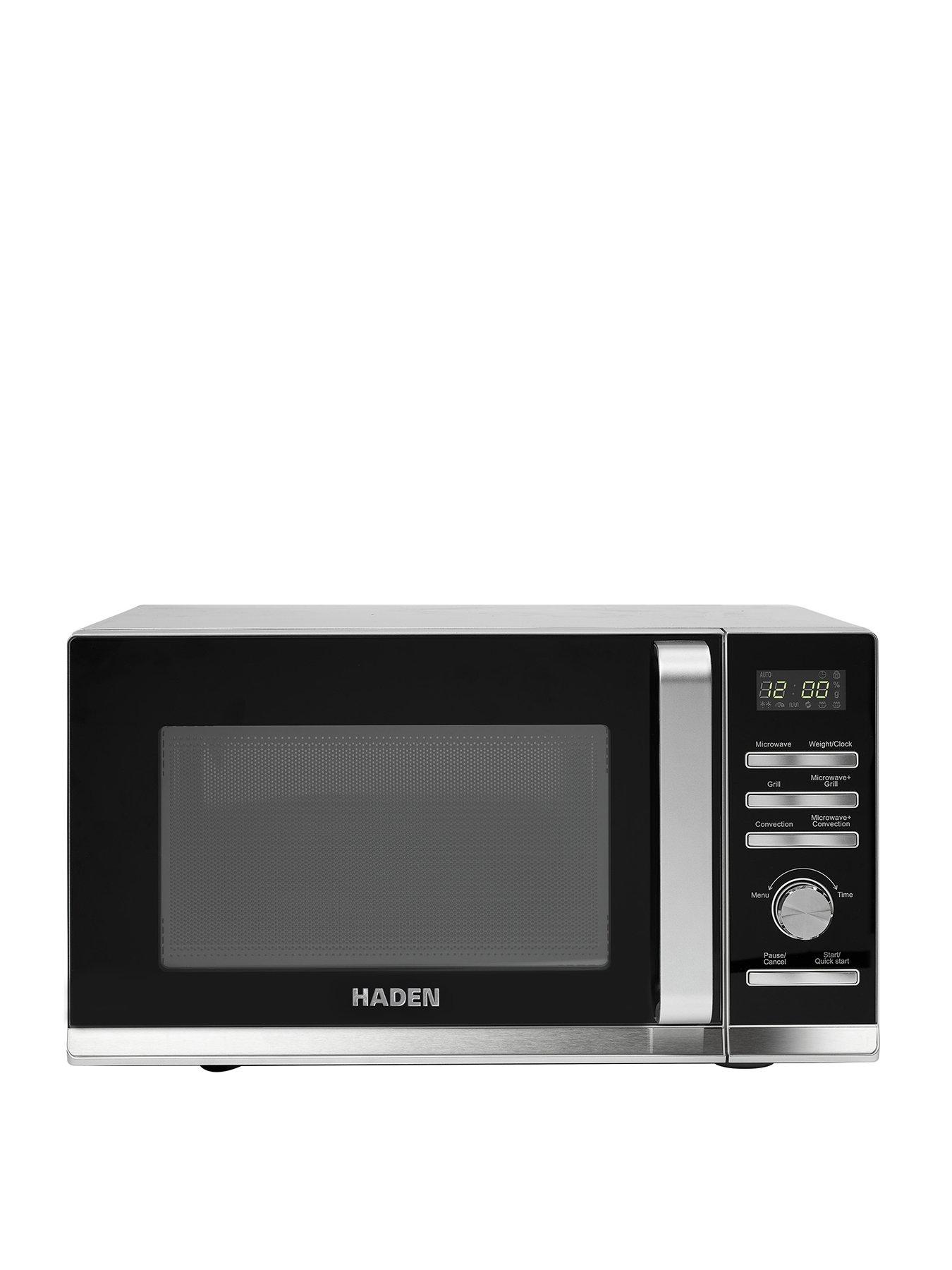  image of haden-25l-silver-combi-microwave