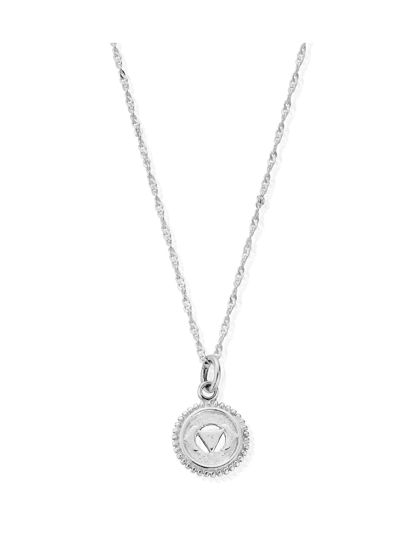 ChloBo Tiny Twisted Rope Chain Third Eye Chakra Necklace