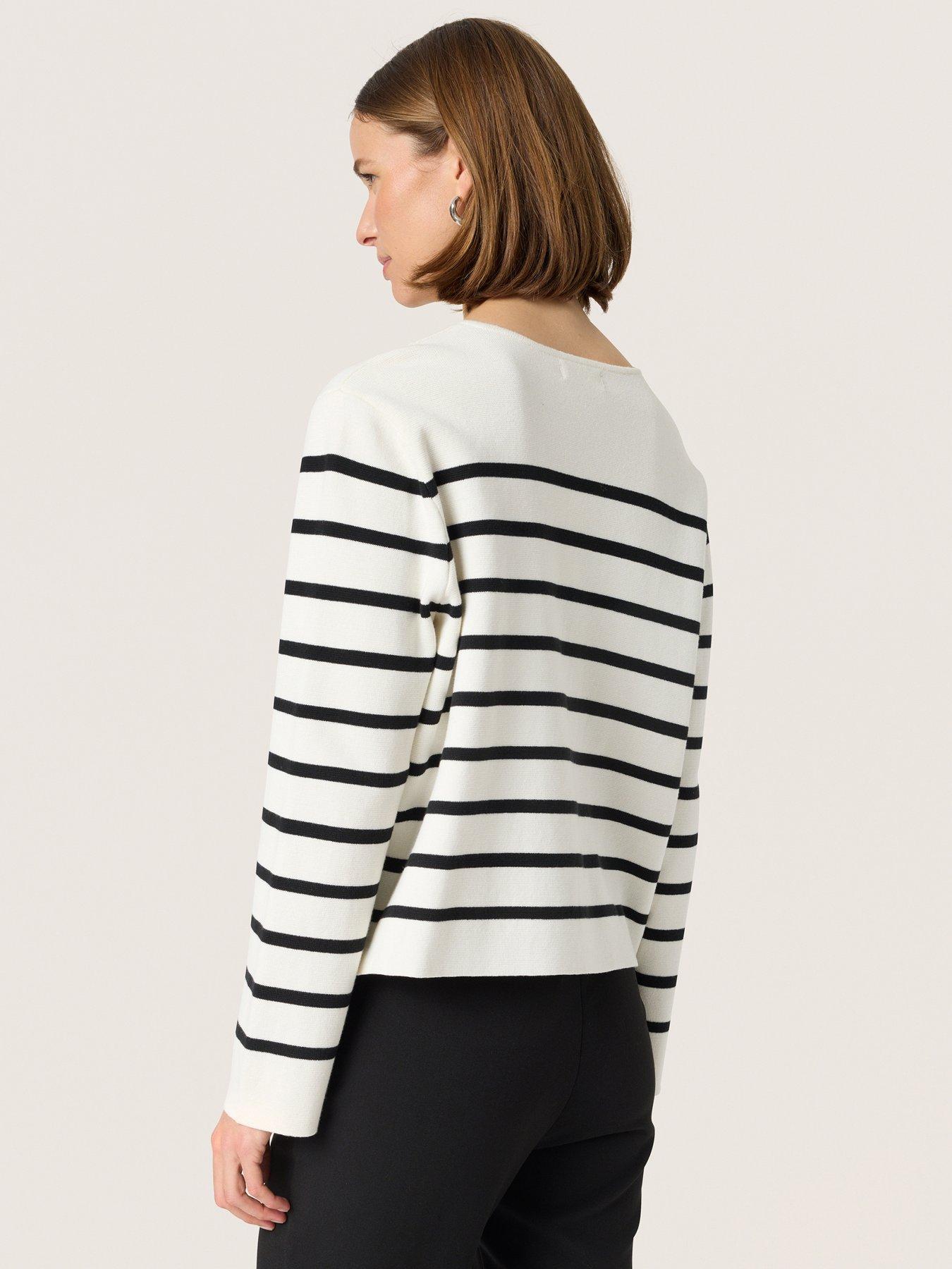  image of soaked-in-luxury-slhaven-cardigan-white