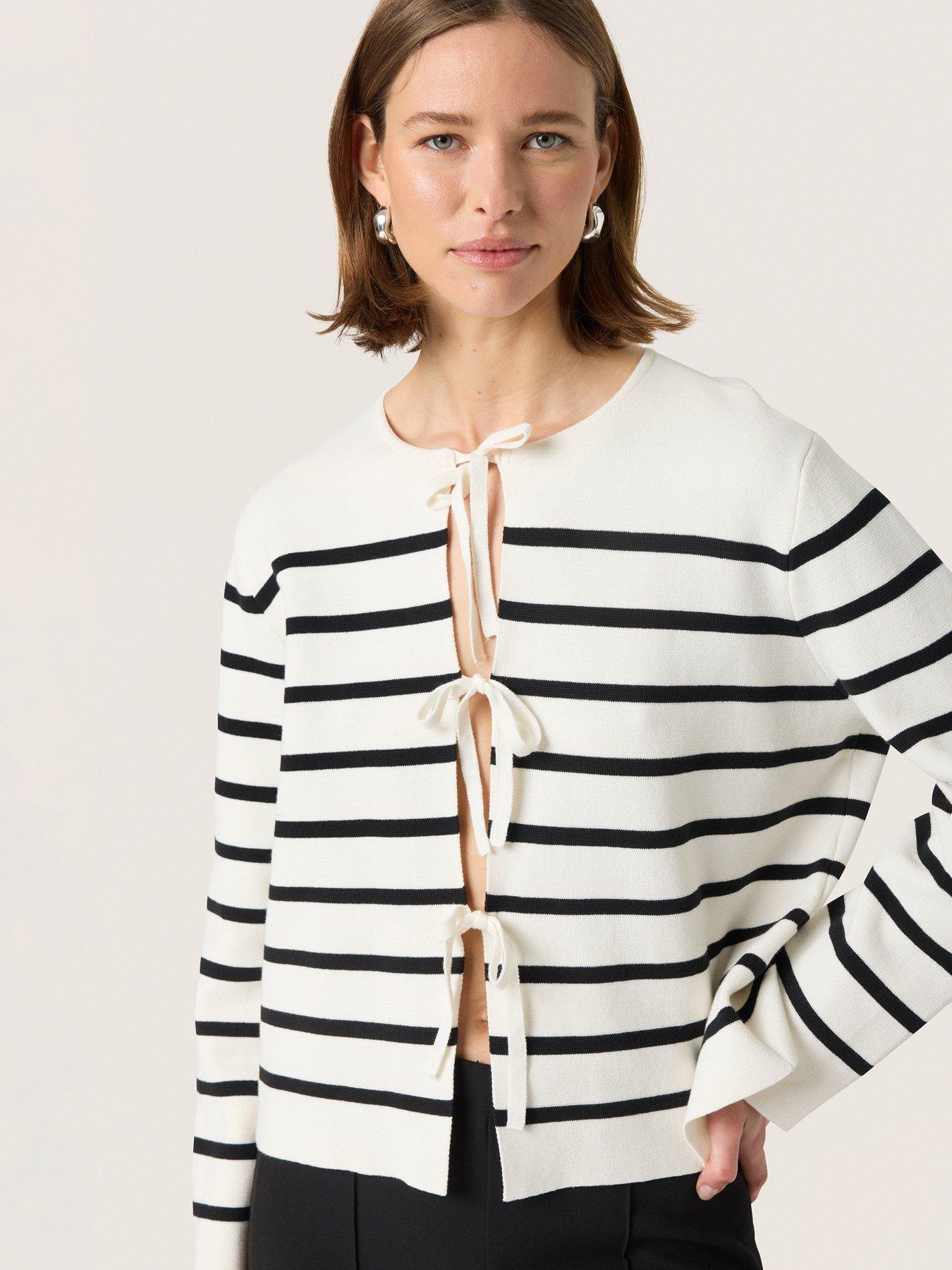  image of soaked-in-luxury-slhaven-cardigan-white
