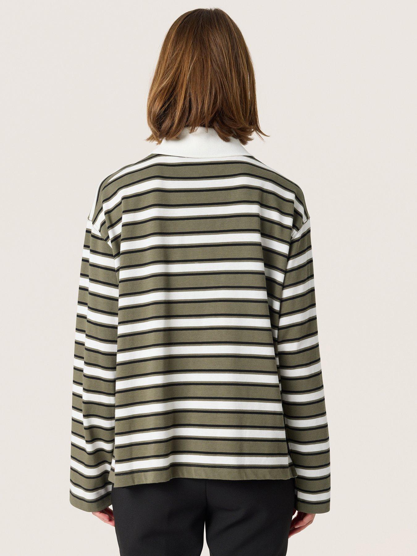 stillFront image of soaked-in-luxury-neo-polo-shirt-green