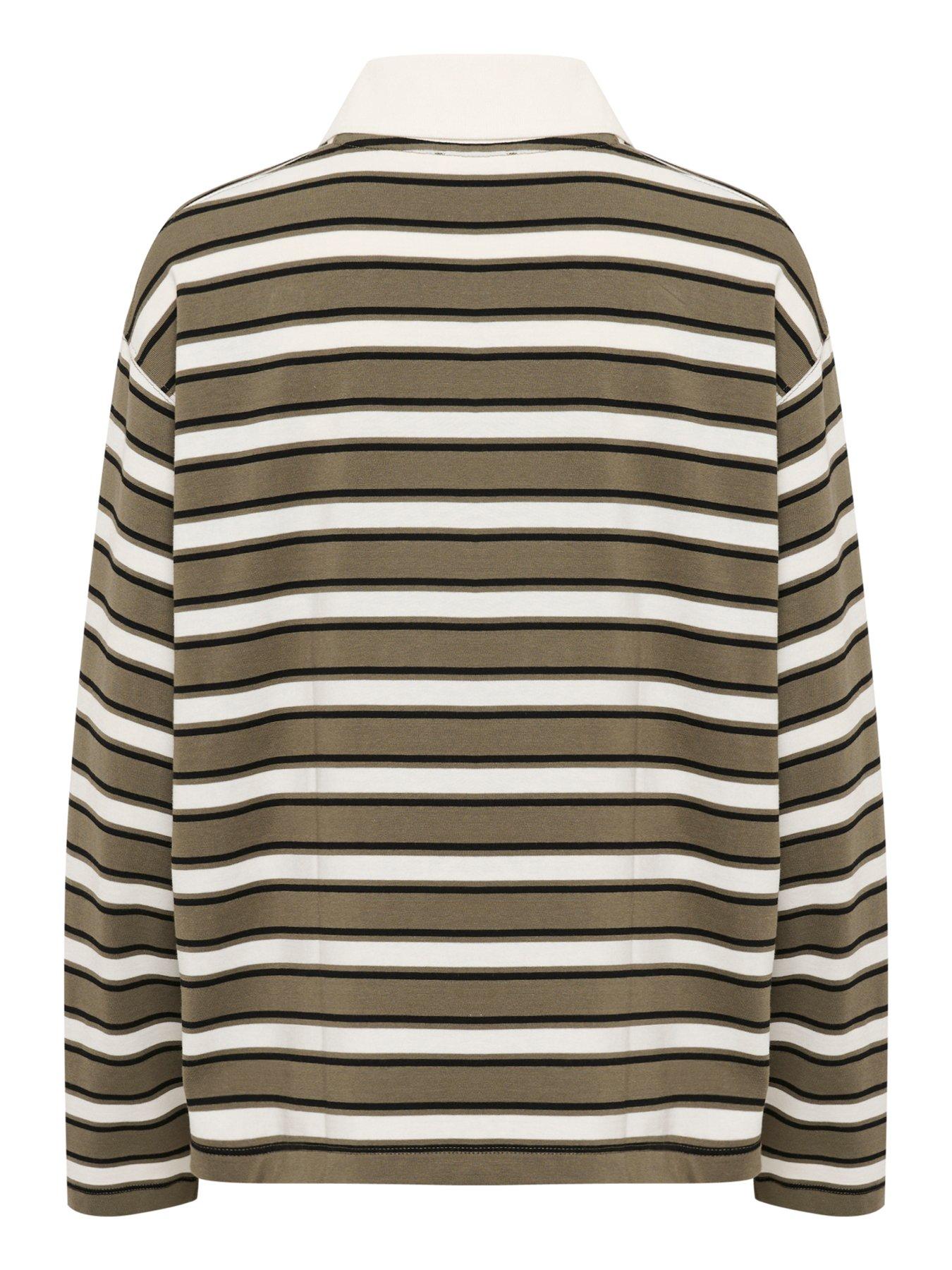  image of soaked-in-luxury-neo-polo-shirt-green