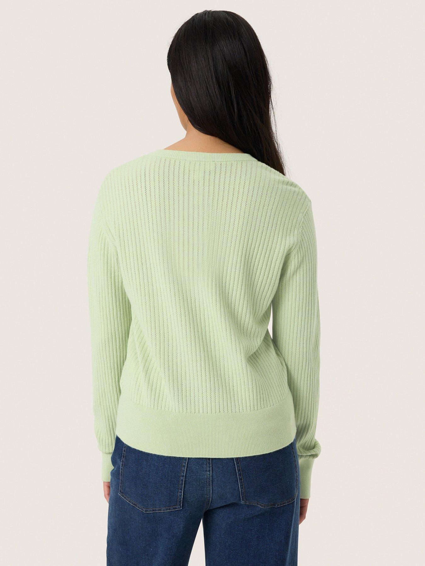 stillFront image of soaked-in-luxury-spina-cardigan-green