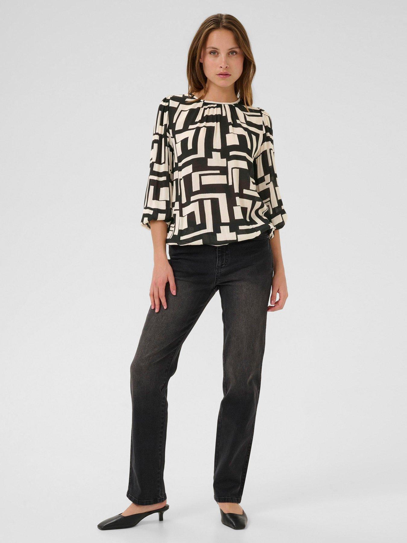 Kaffe Lorina Amber Blouse - Black