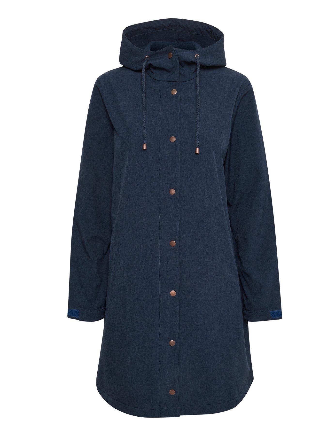 Image 1 of 5 of Cream Cralia Jacket - Blue