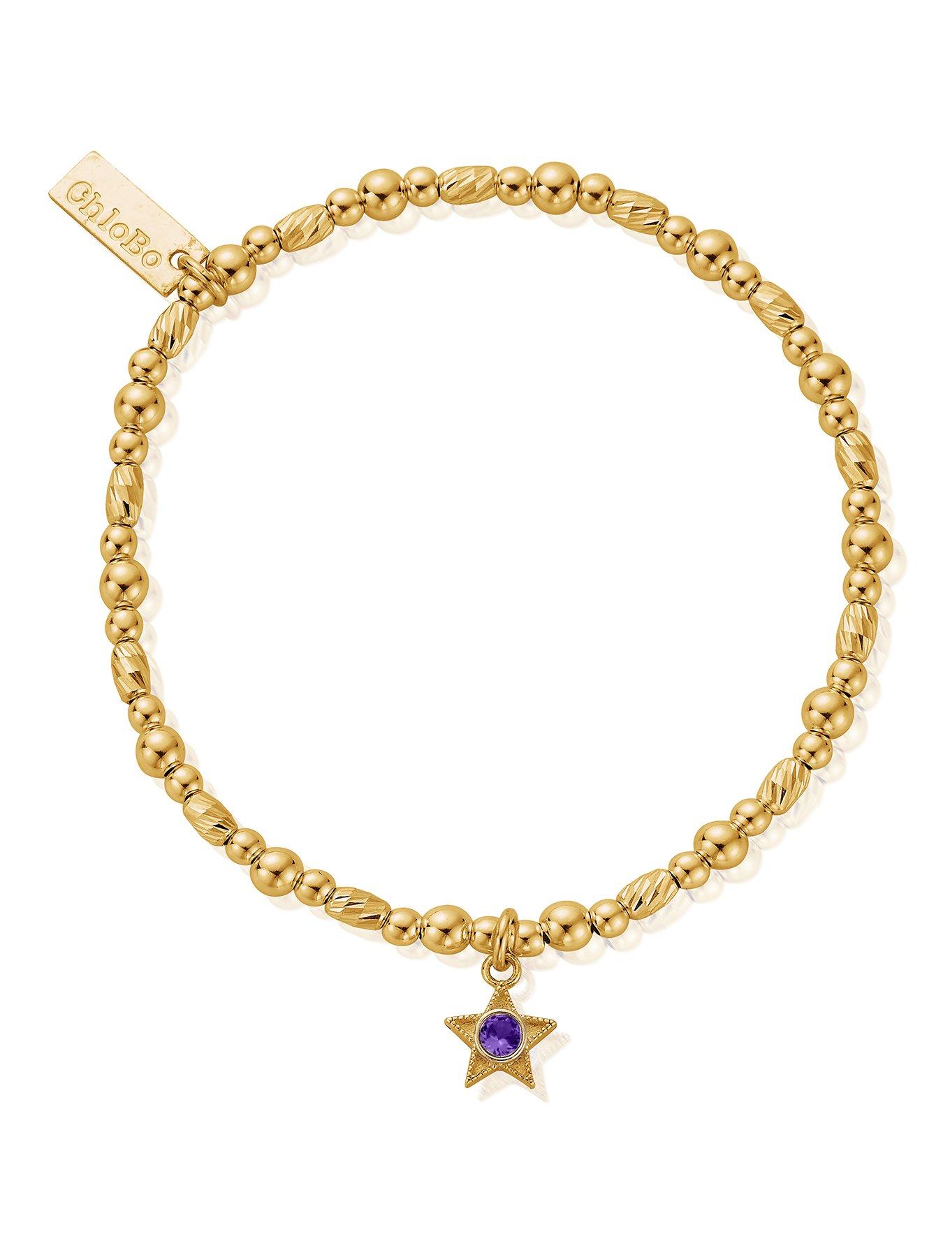 chlobo-gold-birthstone-bracelet