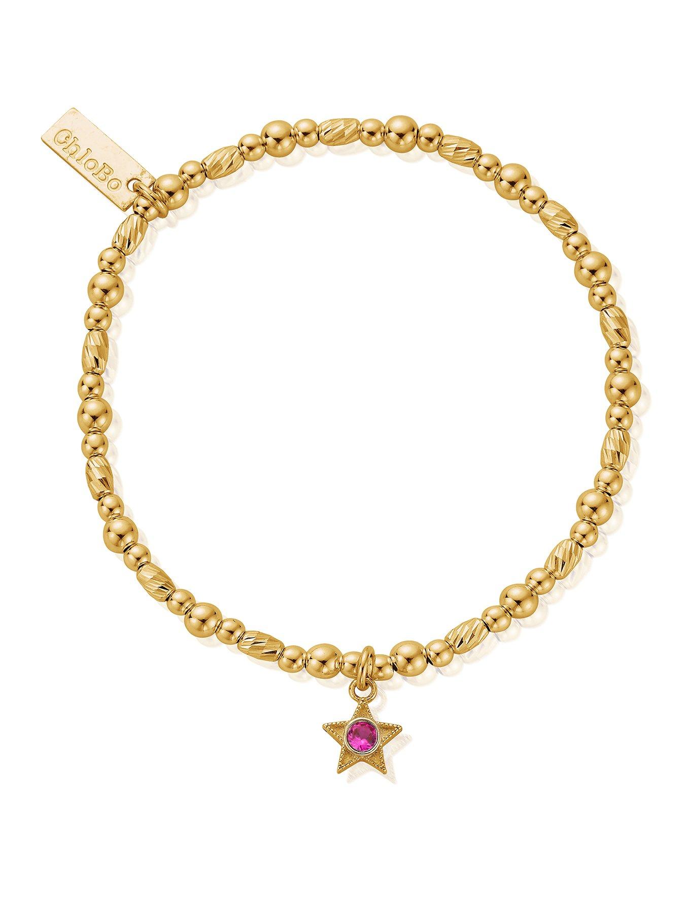 chlobo-gold-birthstone-bracelet