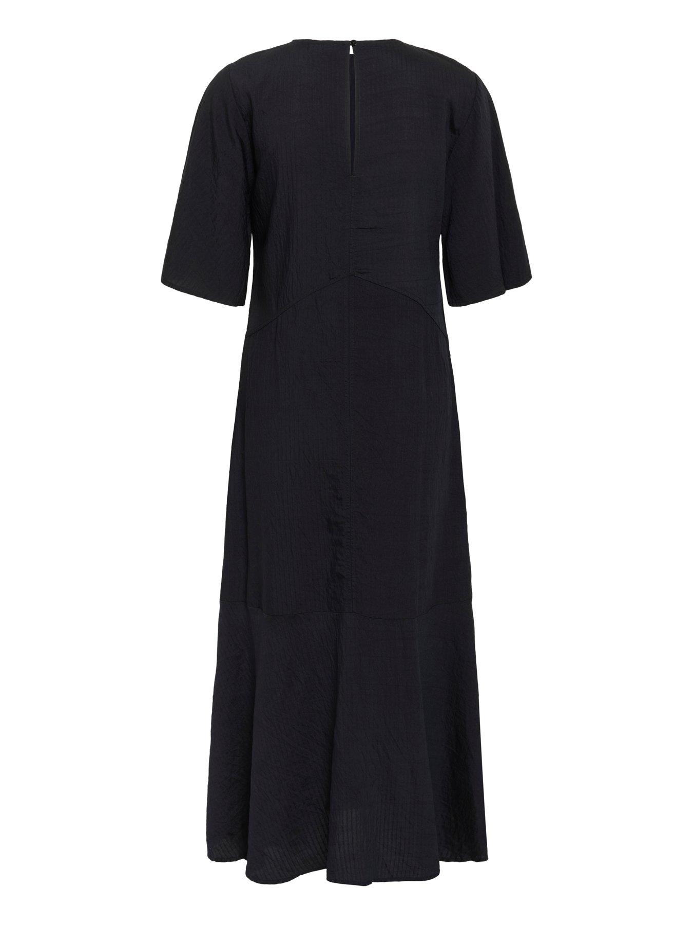  image of soaked-in-luxury-emmy-dress-black