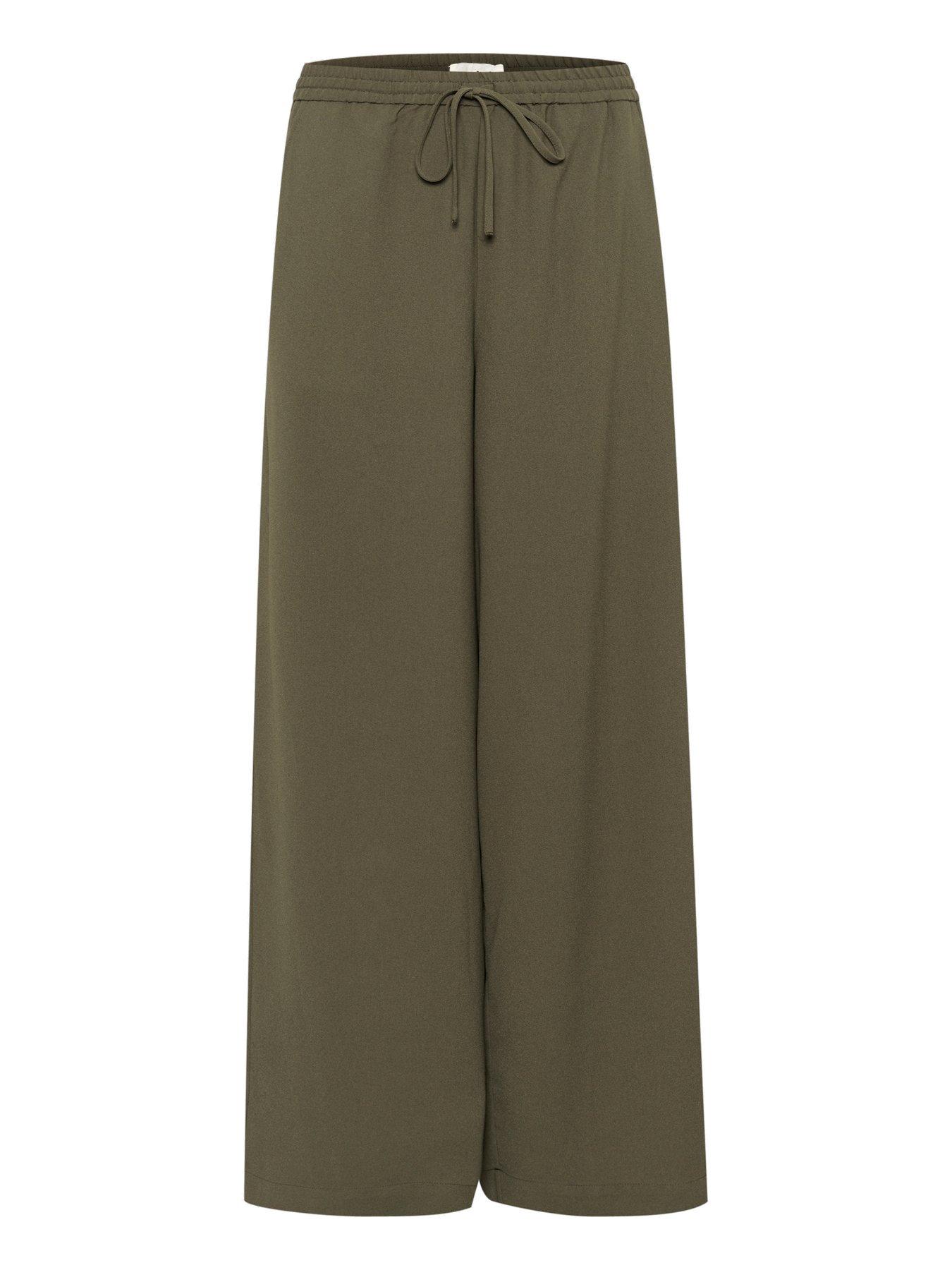 Image 4 of 5 of Soaked In Luxury Shirley Trousers - Green