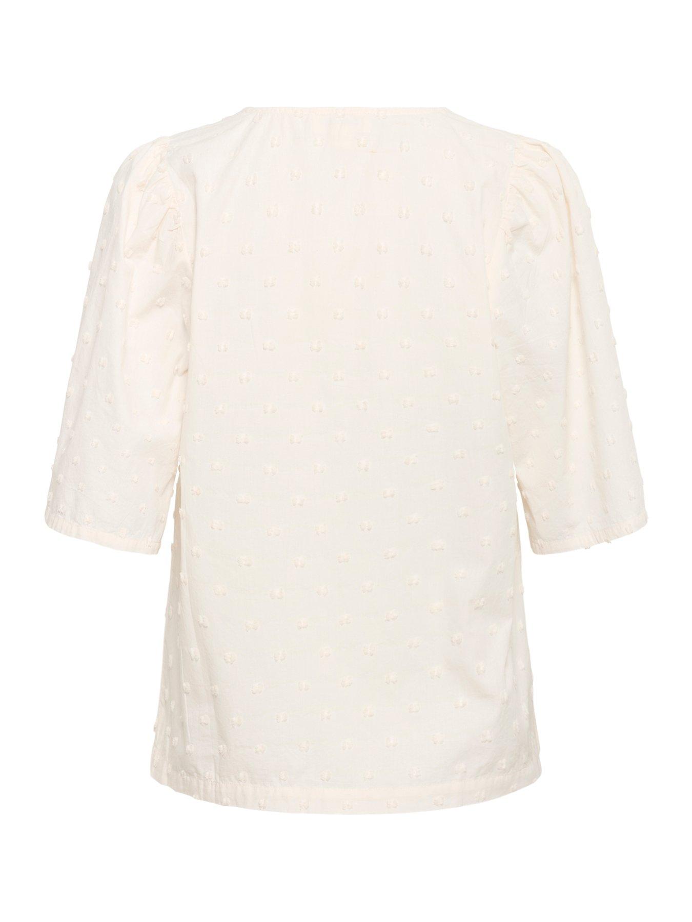  image of soaked-in-luxury-sunela-top-white