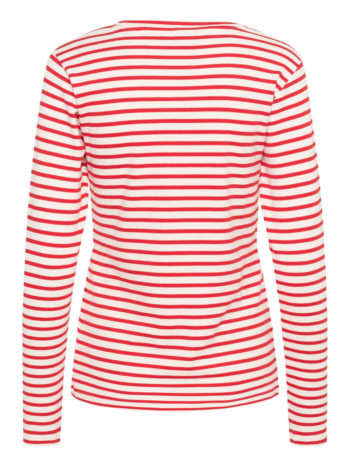  image of kaffe-liddy-t-shirt-red