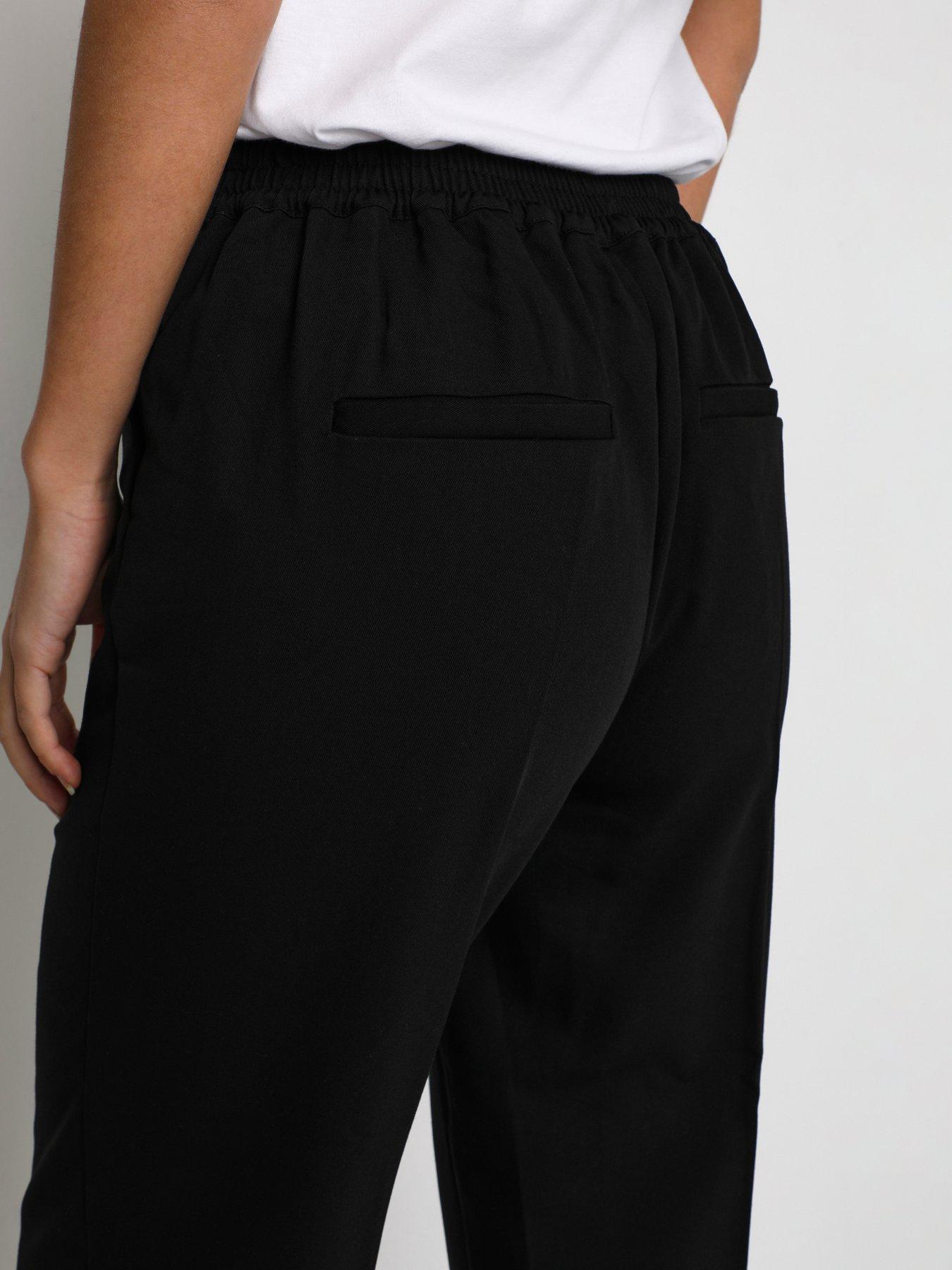  image of kaffe-sakura-trousers-black